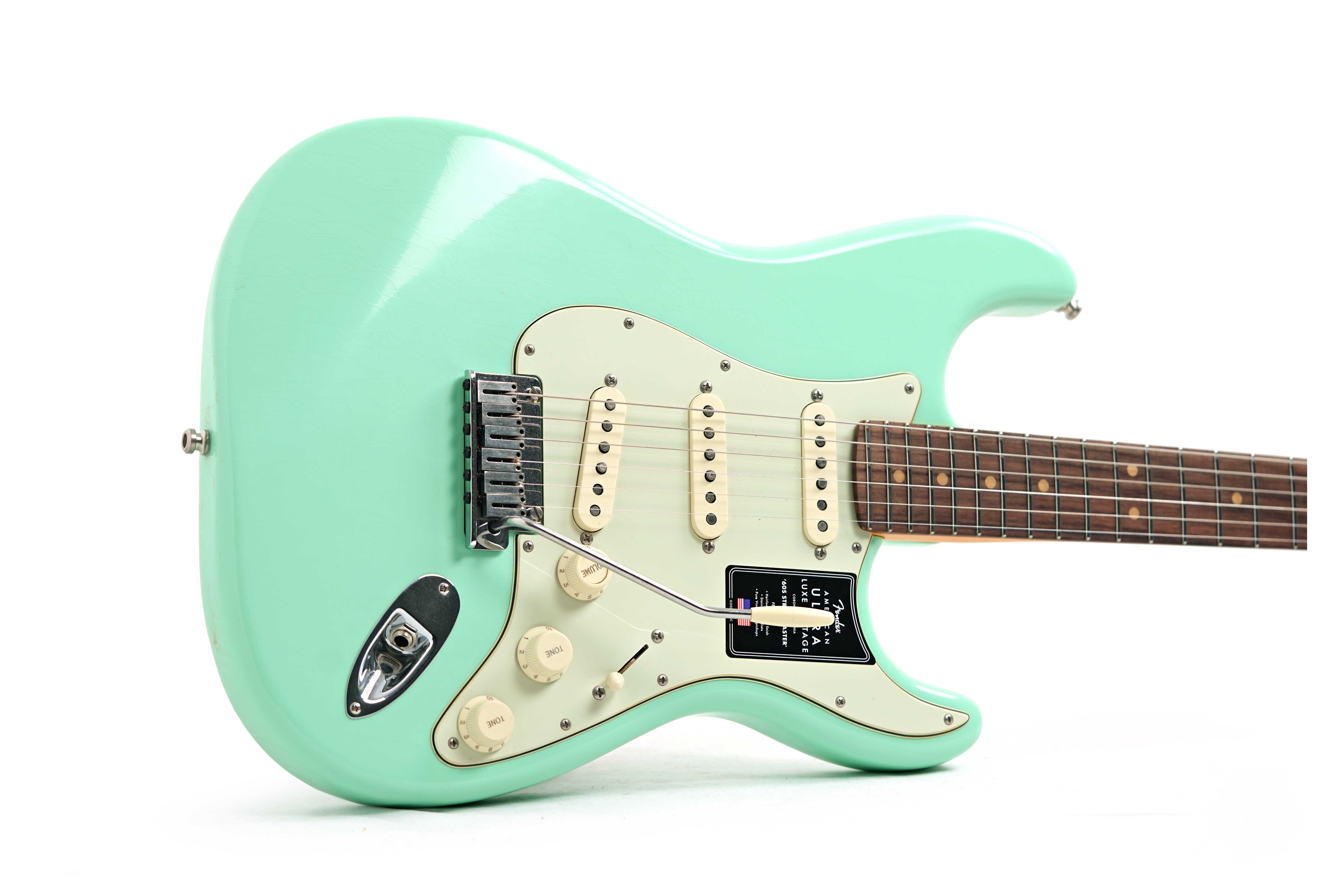 Fender Ultra Luxe Vintage 60s Stratocaster Surf Green #US25026870