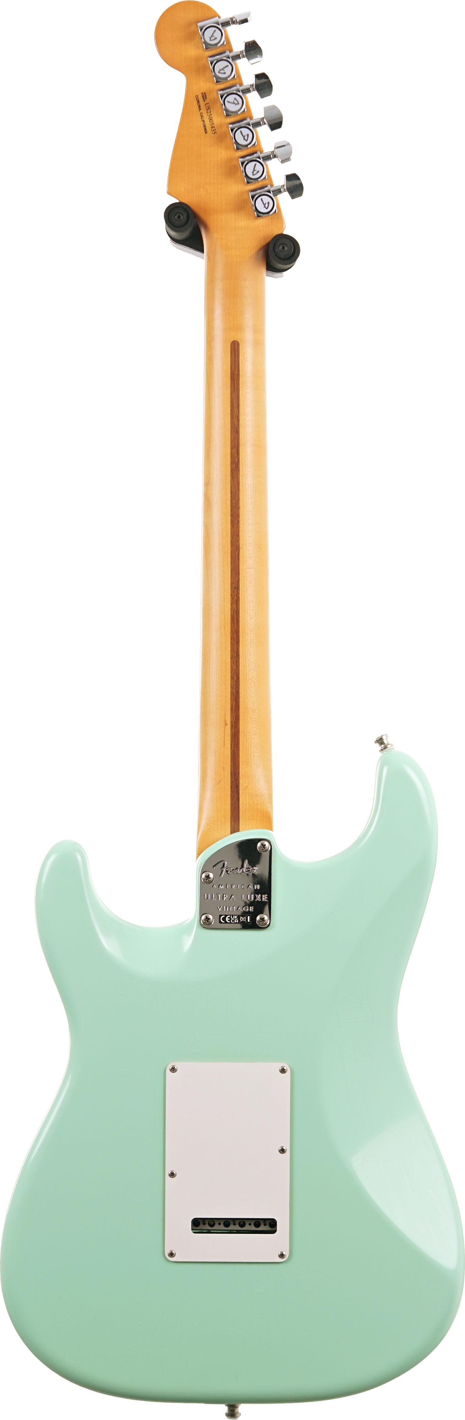 Fender American Ultra Luxe Vintage 60s Stratocaster Surf Green (Nearly New) #US25005435