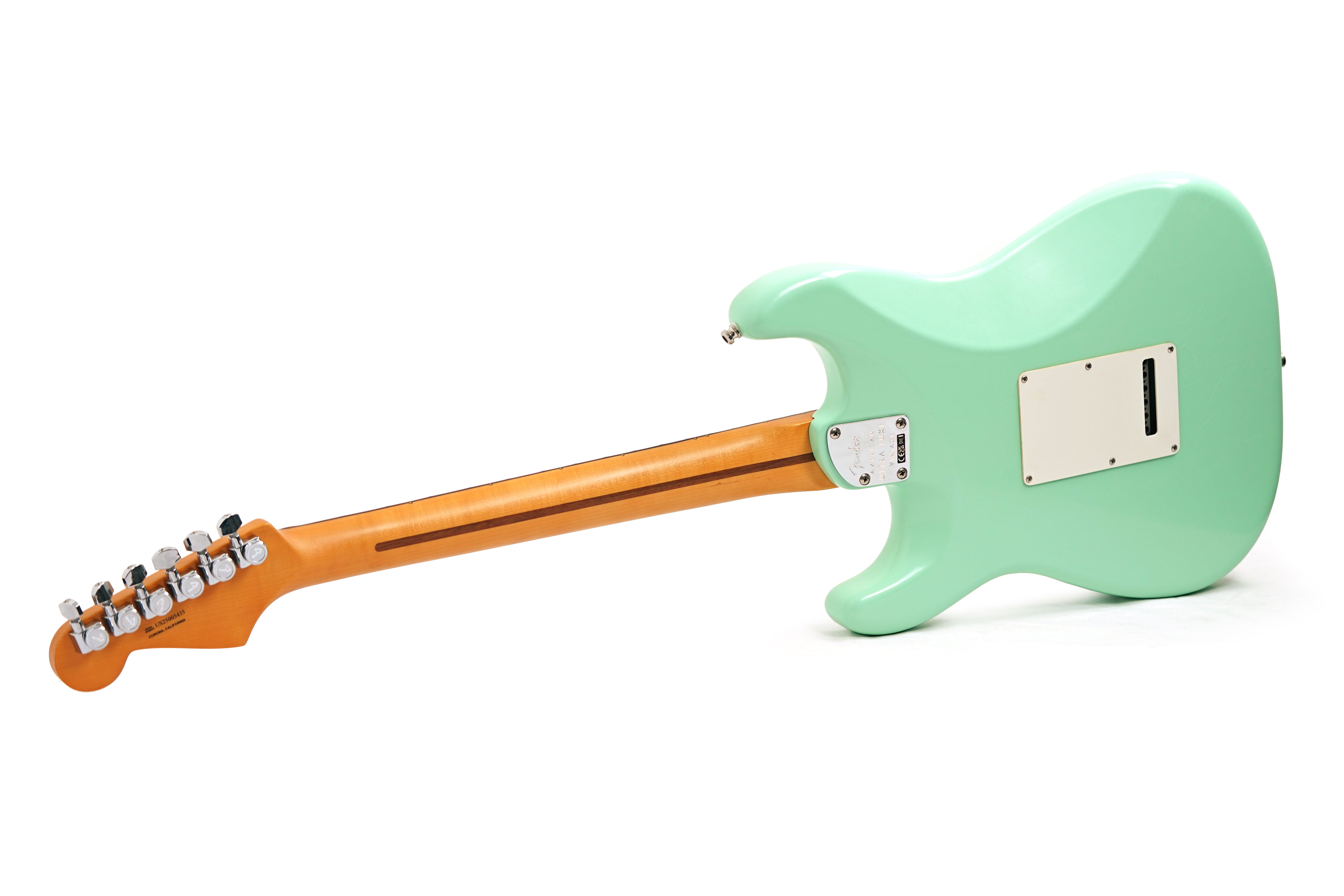 Fender American Ultra Luxe Vintage 60s Stratocaster Surf Green (Nearly New) #US25005435