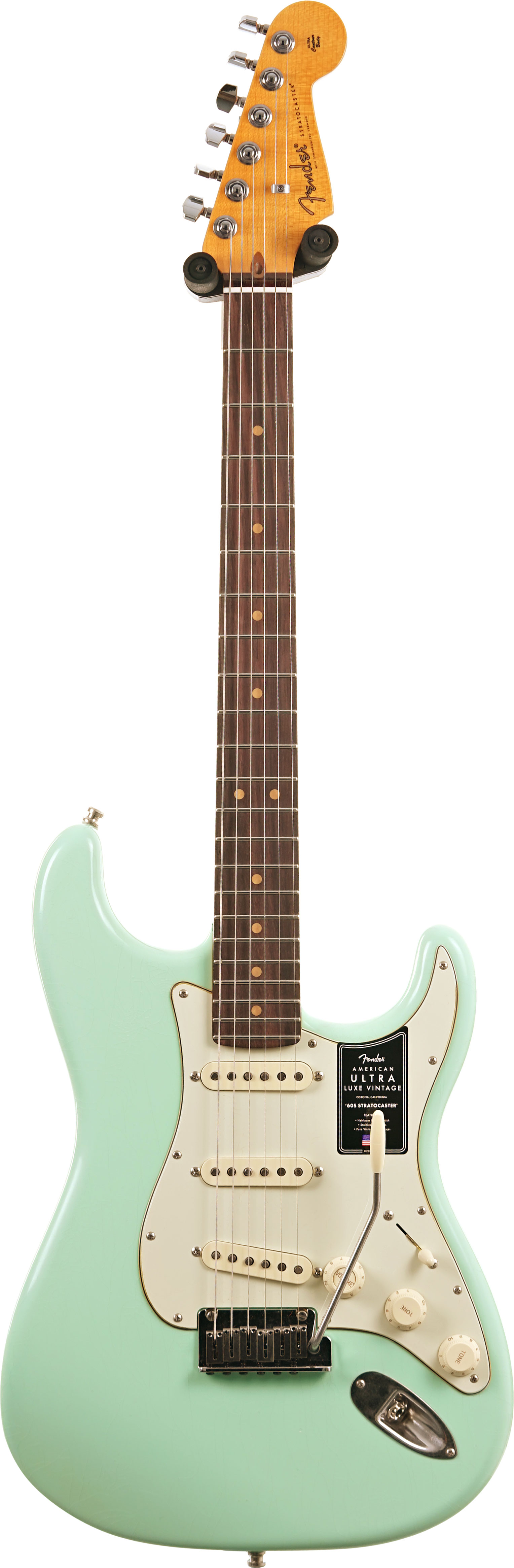 Fender Ultra Luxe Vintage 60s Stratocaster Surf Green (Nearly New) #US25015299
