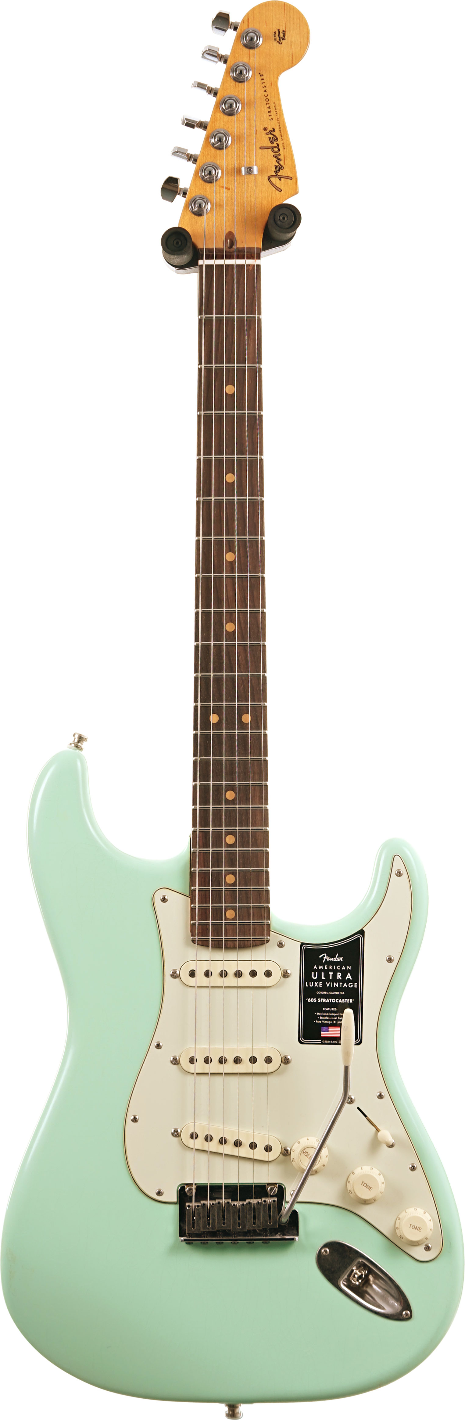 Fender Ultra Luxe Vintage 60s Stratocaster Surf Green (Ex-Demo) #US25005159