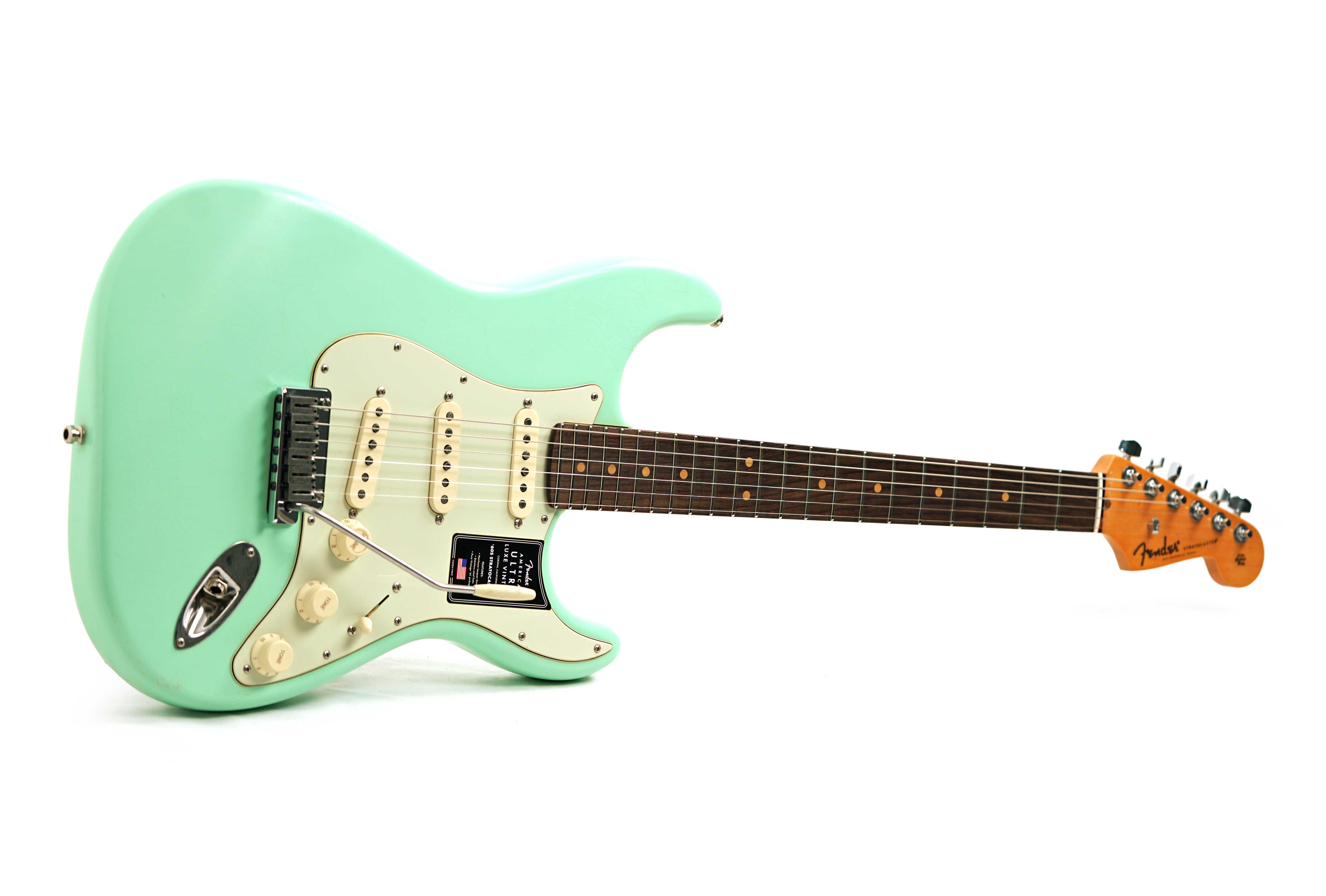 Fender Ultra Luxe Vintage 60s Stratocaster Surf Green (Ex-Demo) #US25005159