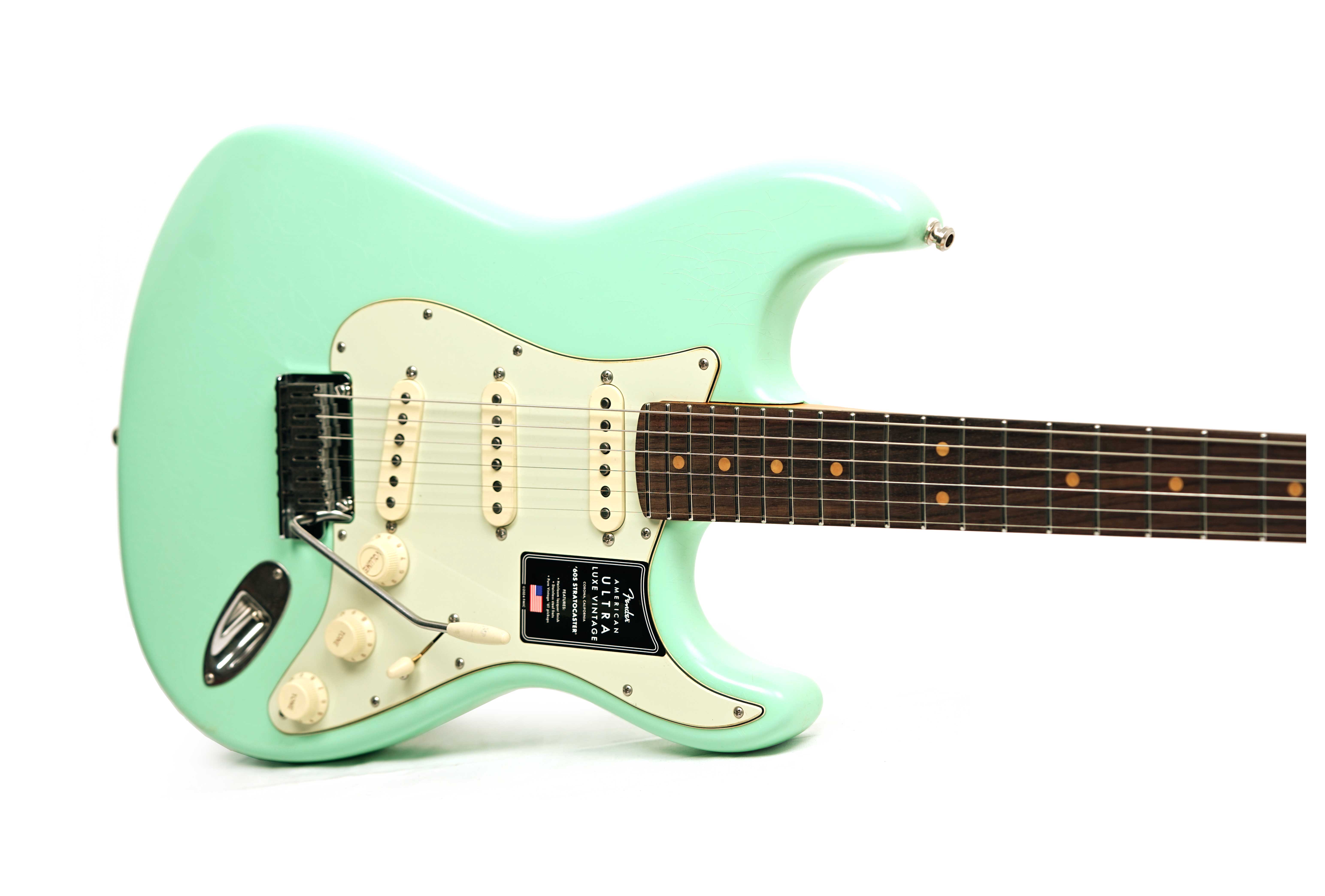 Fender Ultra Luxe Vintage 60s Stratocaster Surf Green (Ex-Demo) #US25005159
