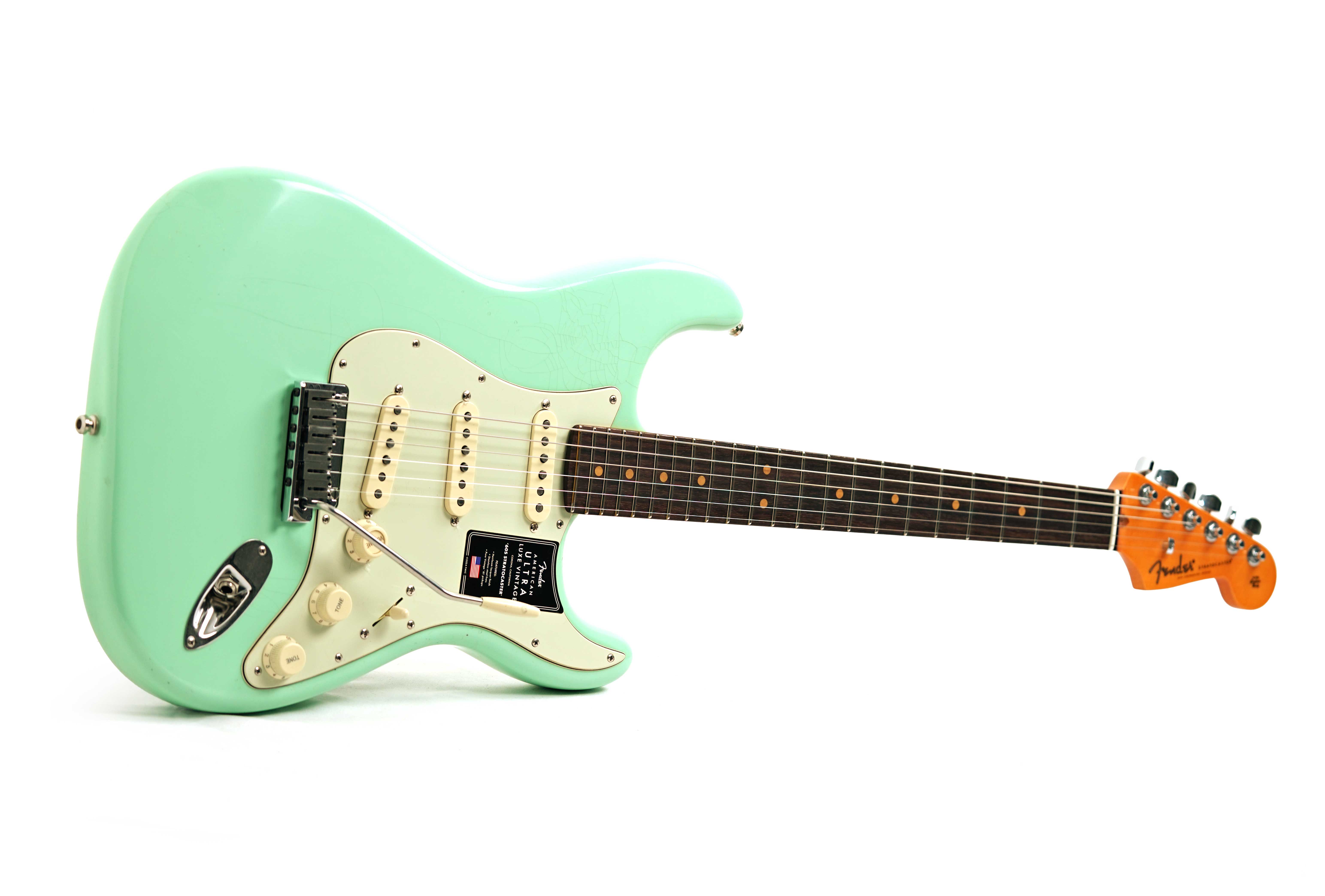 Fender Ultra Luxe Vintage 60s Stratocaster Surf Green (Ex-Demo) #US24017705