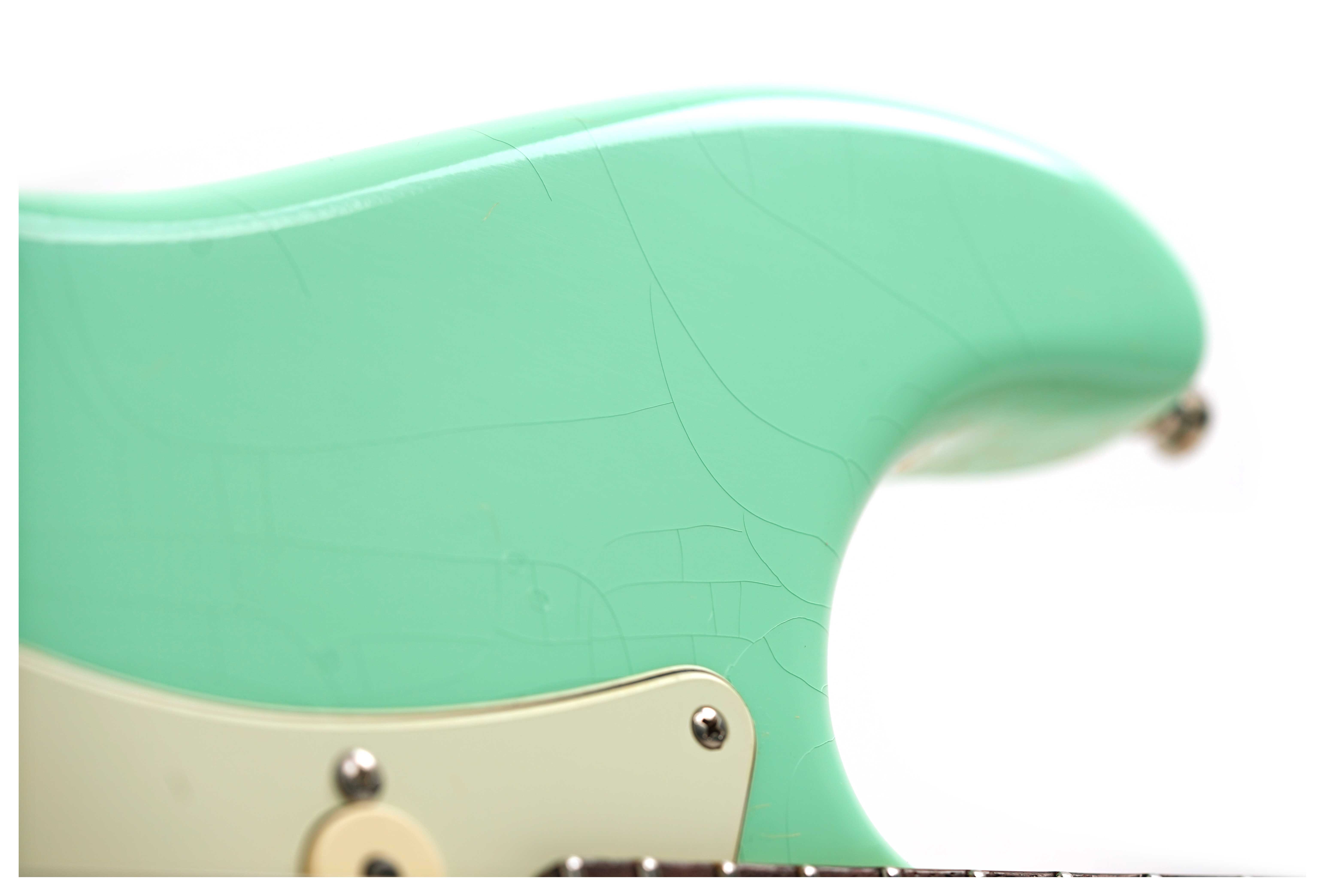 Fender American Ultra Luxe Vintage 60s Stratocaster Surf Green #US25035353