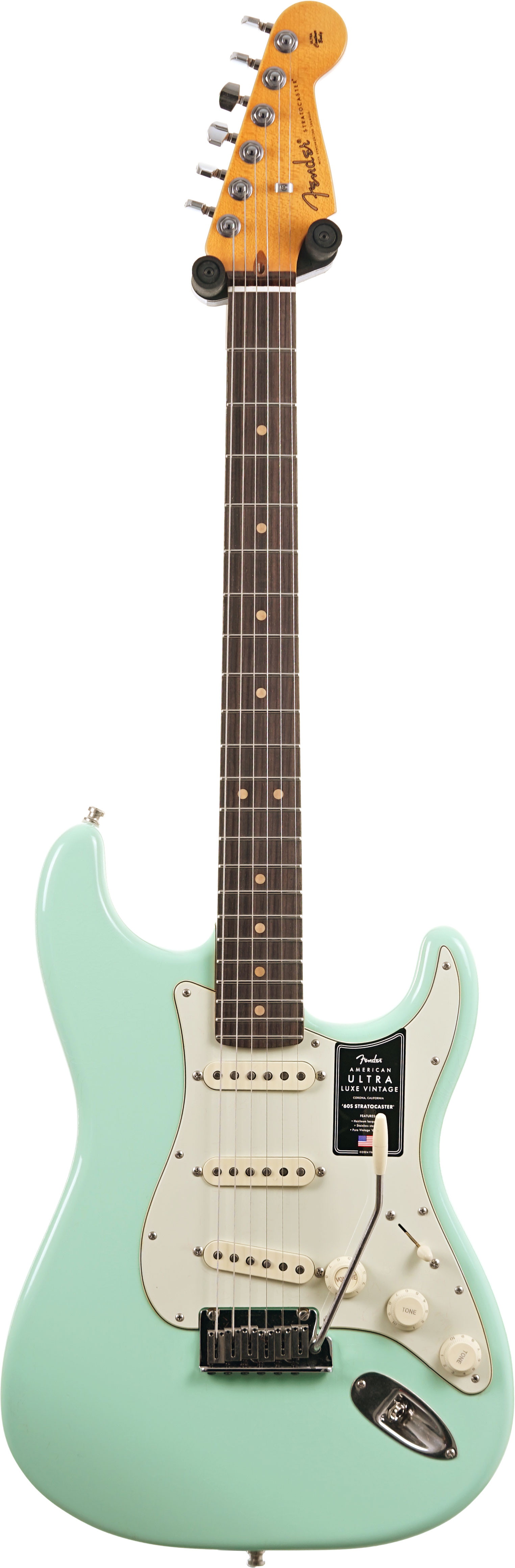 Fender American Ultra Luxe Vintage 60s Stratocaster Surf Green (Ex-Demo) #US25021337
