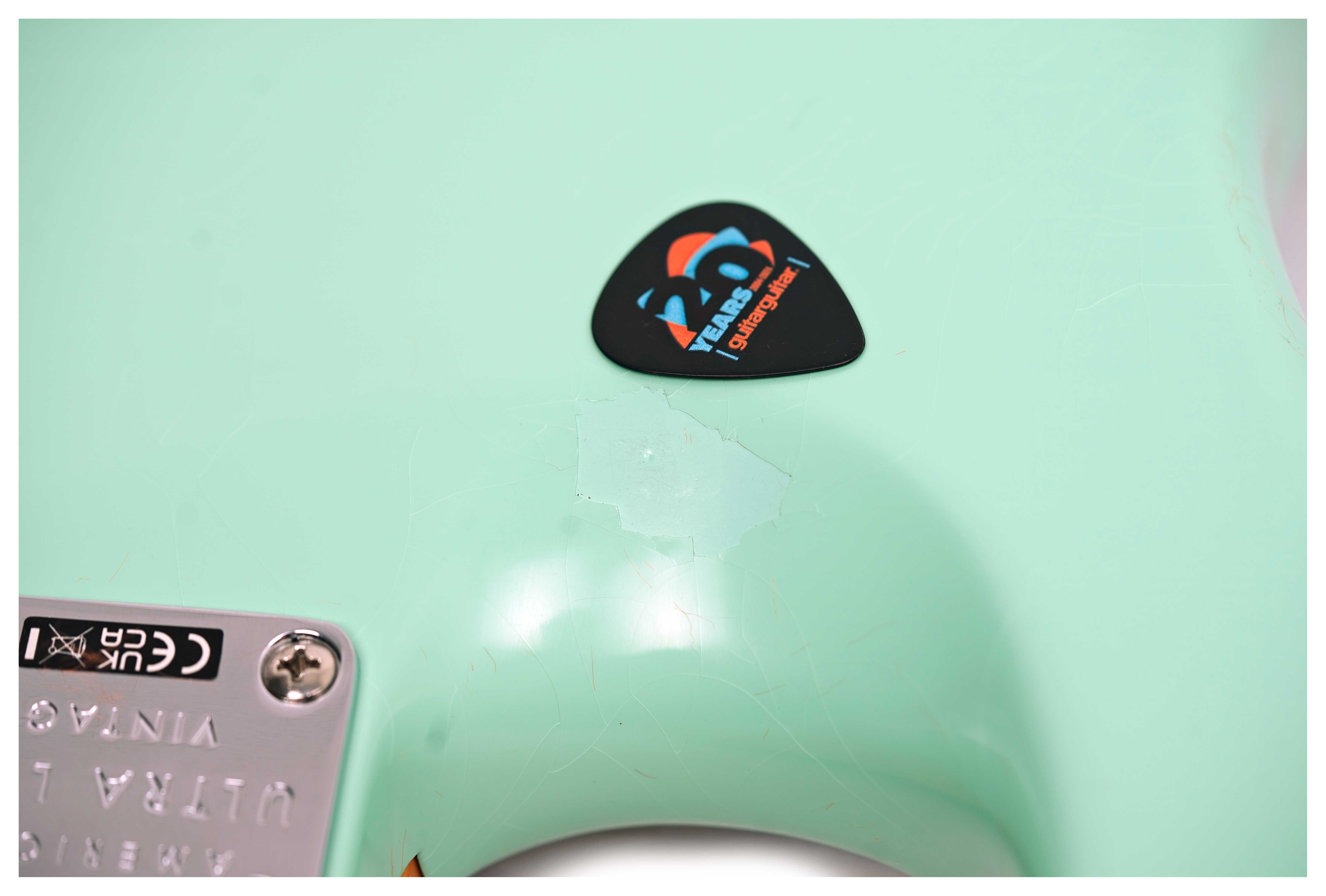 Fender American Ultra Luxe Vintage 60s Stratocaster Surf Green (Ex-Demo) #US25021337