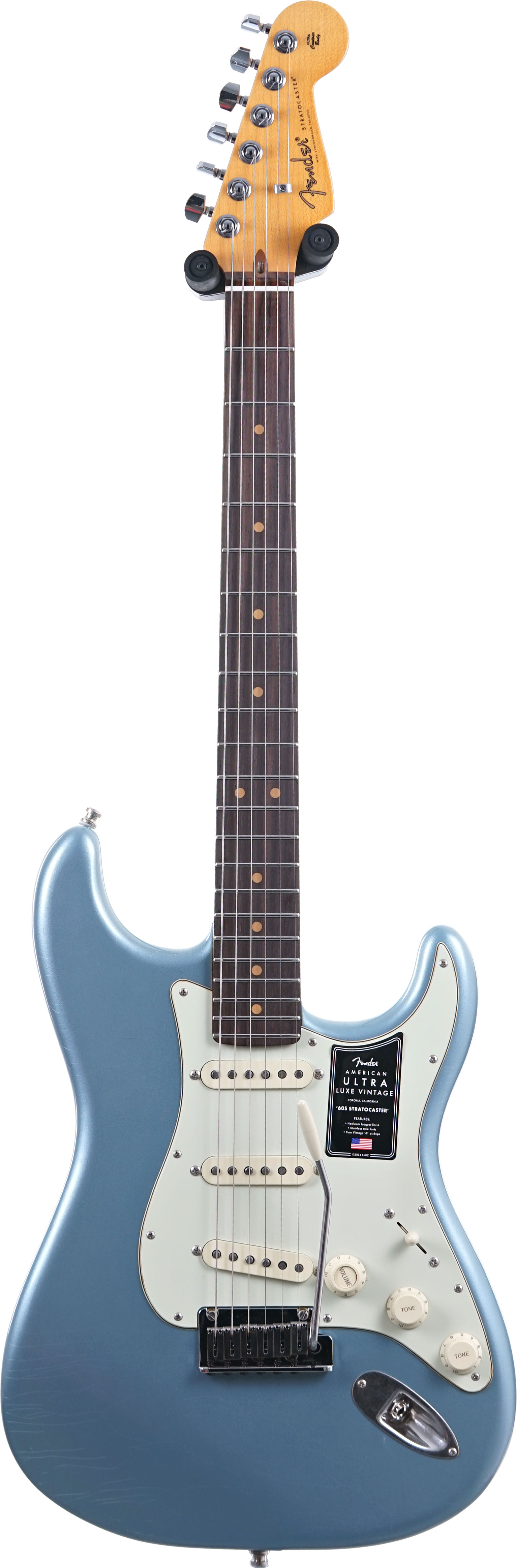 Fender Ultra Luxe Vintage 60s Stratocaster Ice Blue Metallic (Nearly New) #US25006444