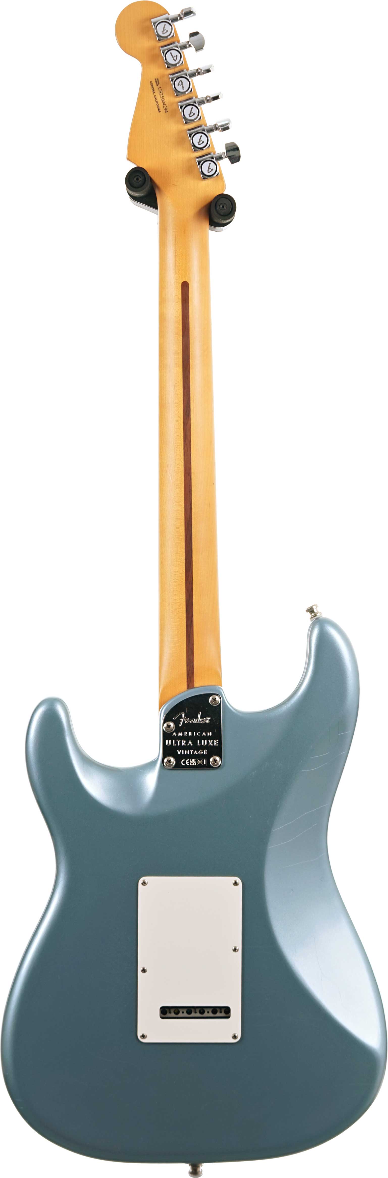 Fender American Ultra Luxe Vintage 60s Stratocaster Ice Blue Metallic (Nearly New) #US25004294
