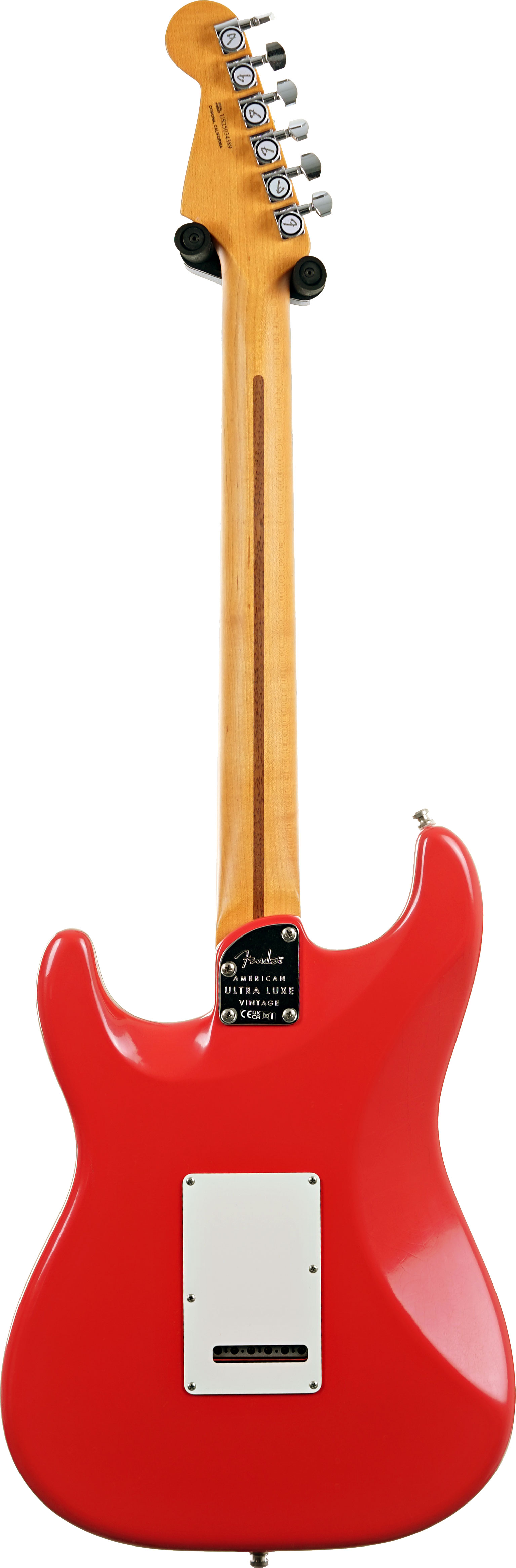 Fender American Ultra Luxe Vintage 60s Stratocaster HSS Fiesta Red #US25034389