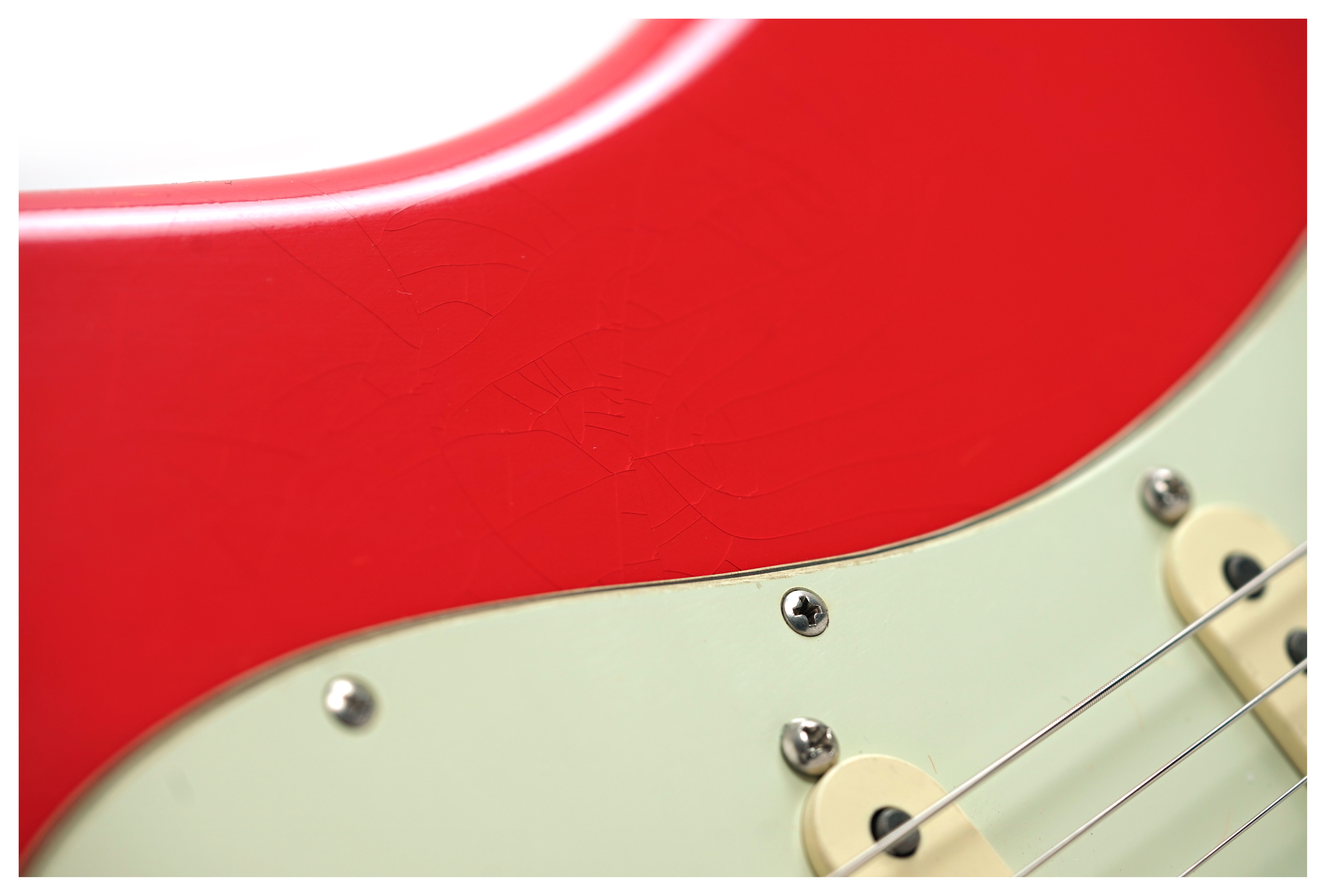 Fender American Ultra Luxe Vintage 60s Stratocaster HSS Fiesta Red #US25034389