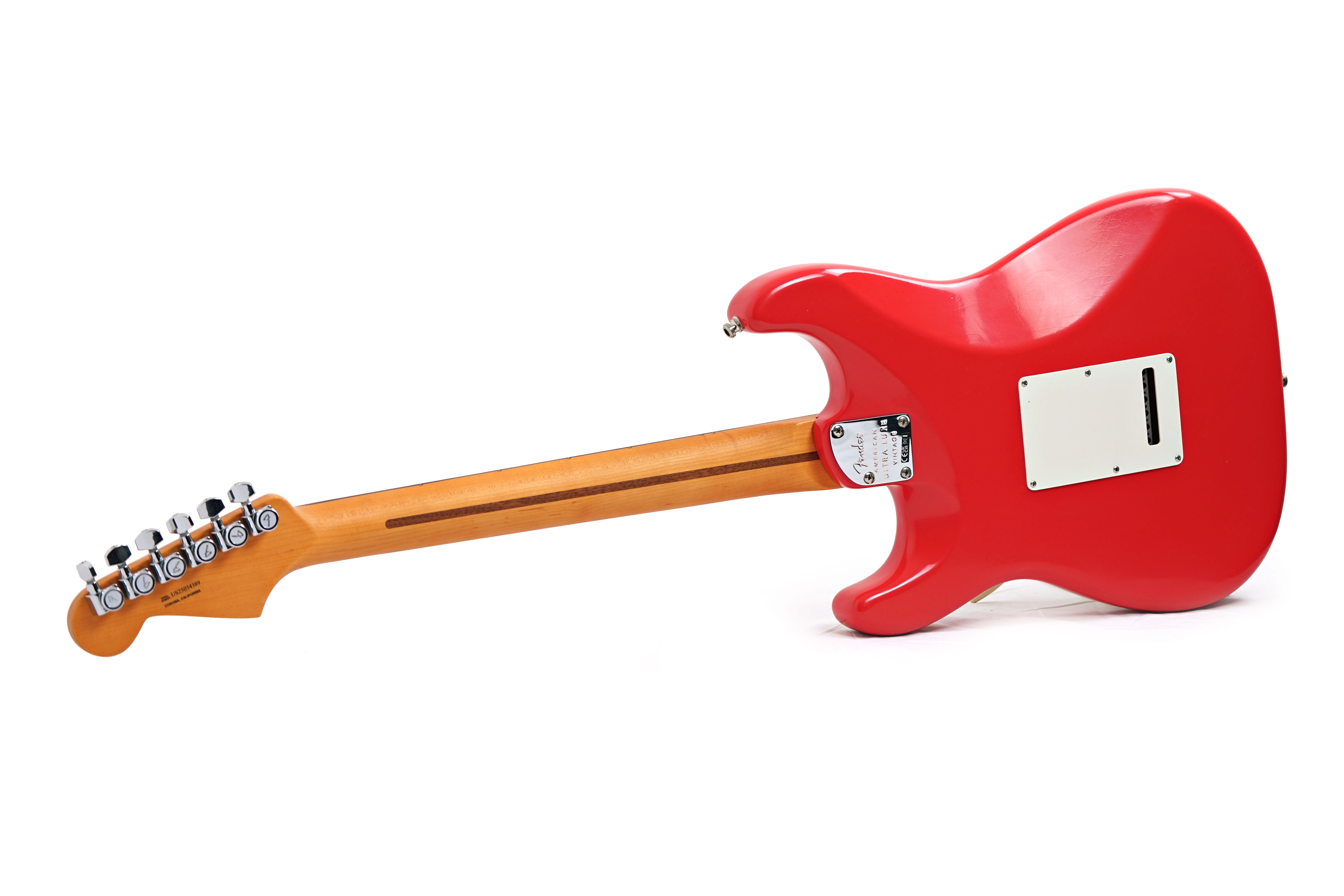 Fender American Ultra Luxe Vintage 60s Stratocaster HSS Fiesta Red #US25034389