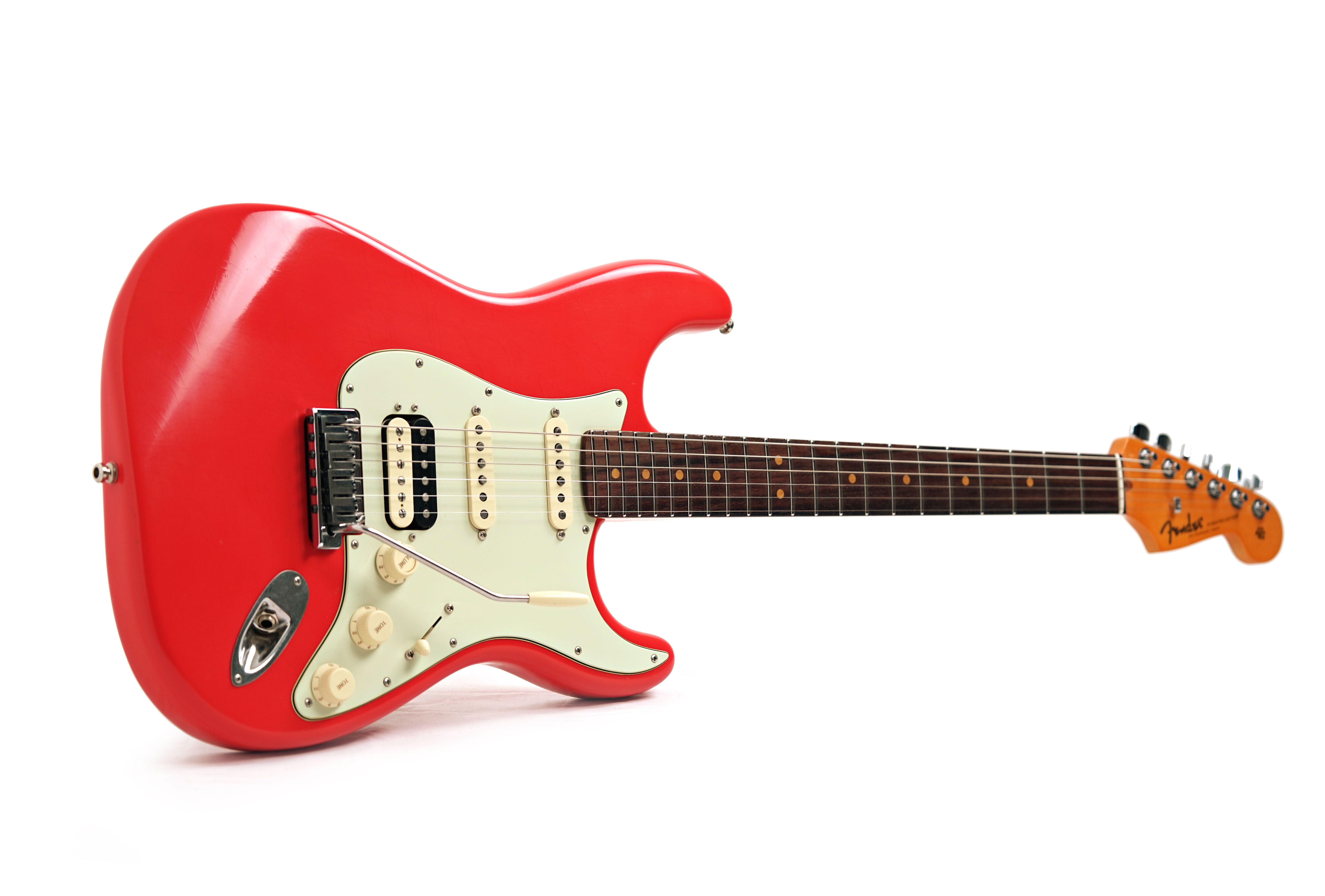 Fender American Ultra Luxe Vintage 60s Stratocaster HSS Fiesta Red (Nearly New) #US25015290