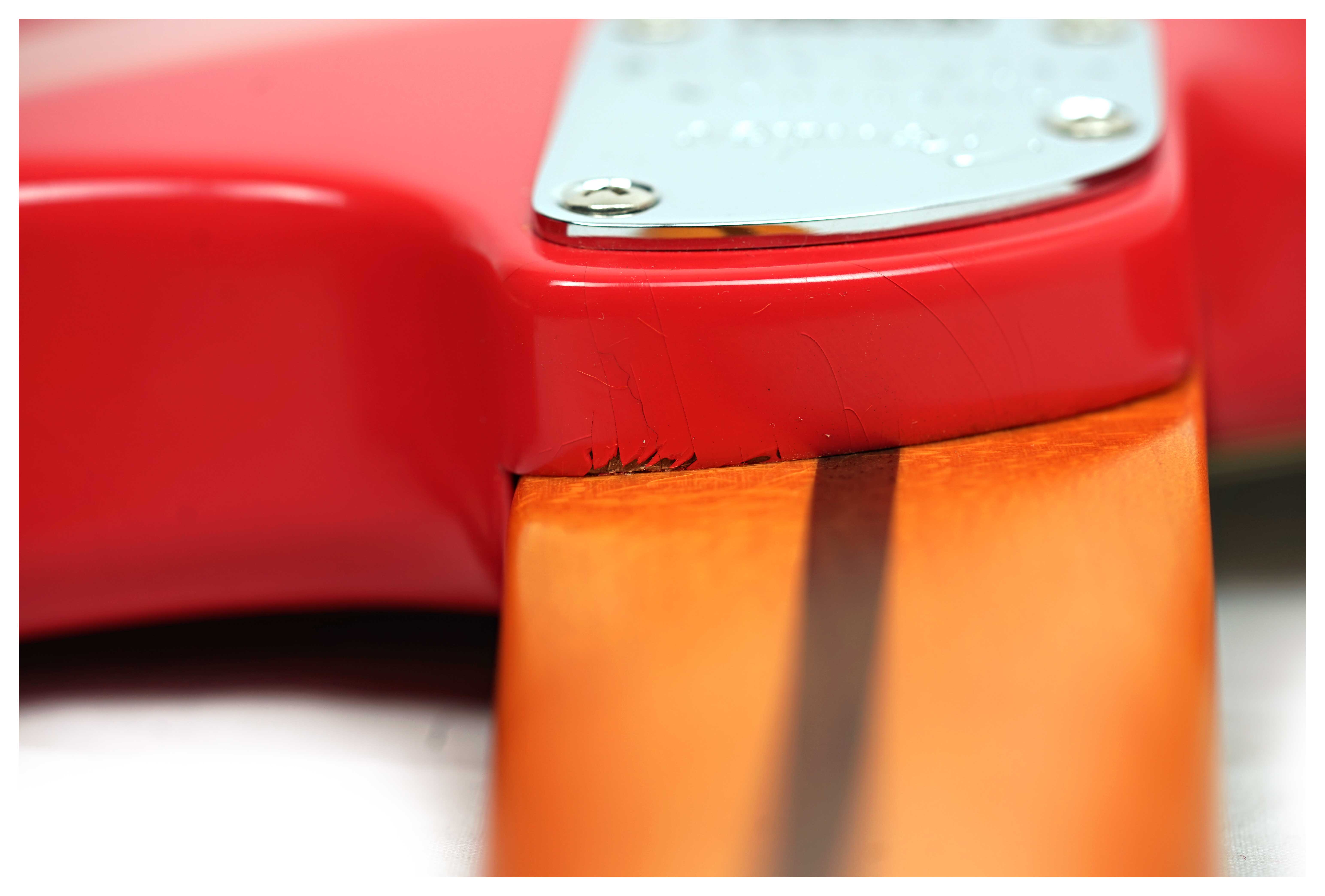 Fender American Ultra Luxe Vintage 60s Stratocaster HSS Fiesta Red (Ex-Demo) #US25032492