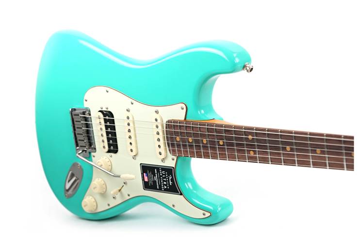 Fender Ultra Luxe Vintage 60s Stratocaster HSS Sea Foam Green #US24067415 Fender Ultra Luxe Vintage 60s Stratocaster HSS Sea Foam Green #US24067415