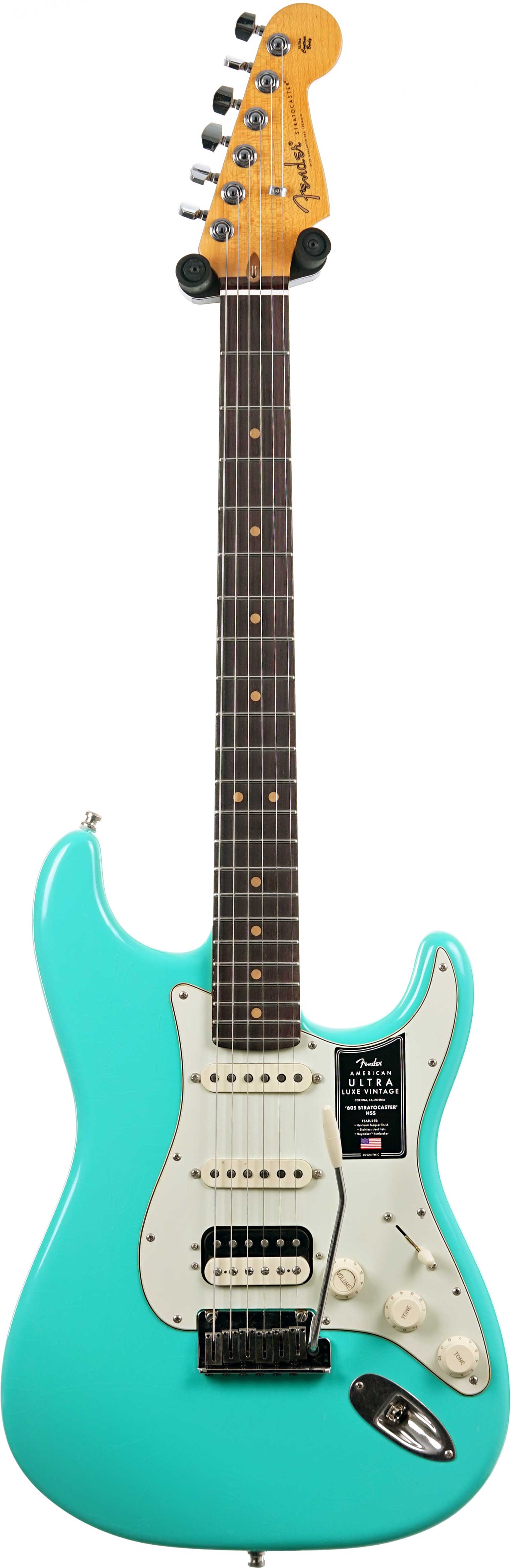 Fender American Ultra Luxe Vintage 60s Stratocaster HSS Sea Foam