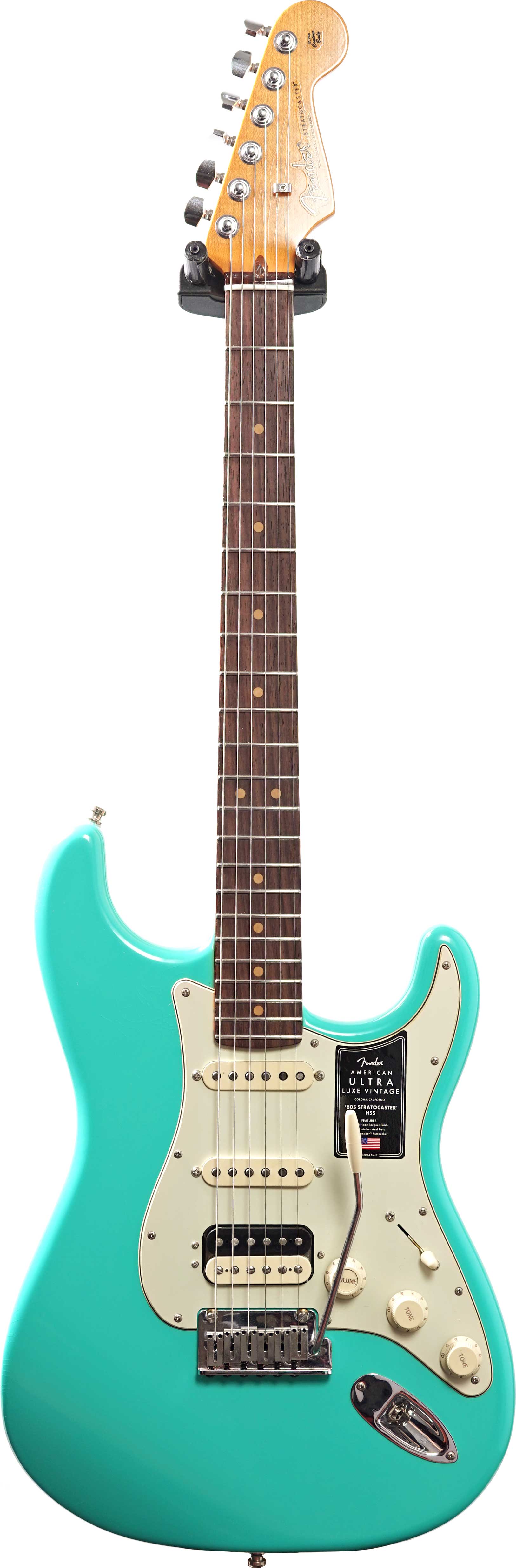 Fender American Ultra Luxe Vintage 60s Stratocaster HSS Sea Foam Green #US25008268