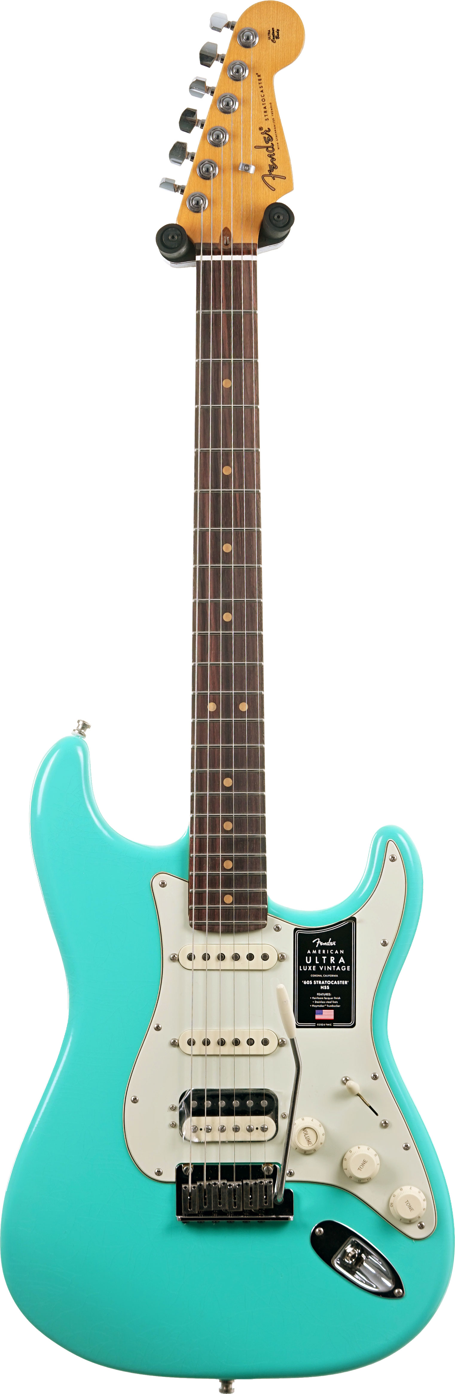 Fender Ultra Luxe Vintage 60s Stratocaster HSS Sea Foam Green #US25007365