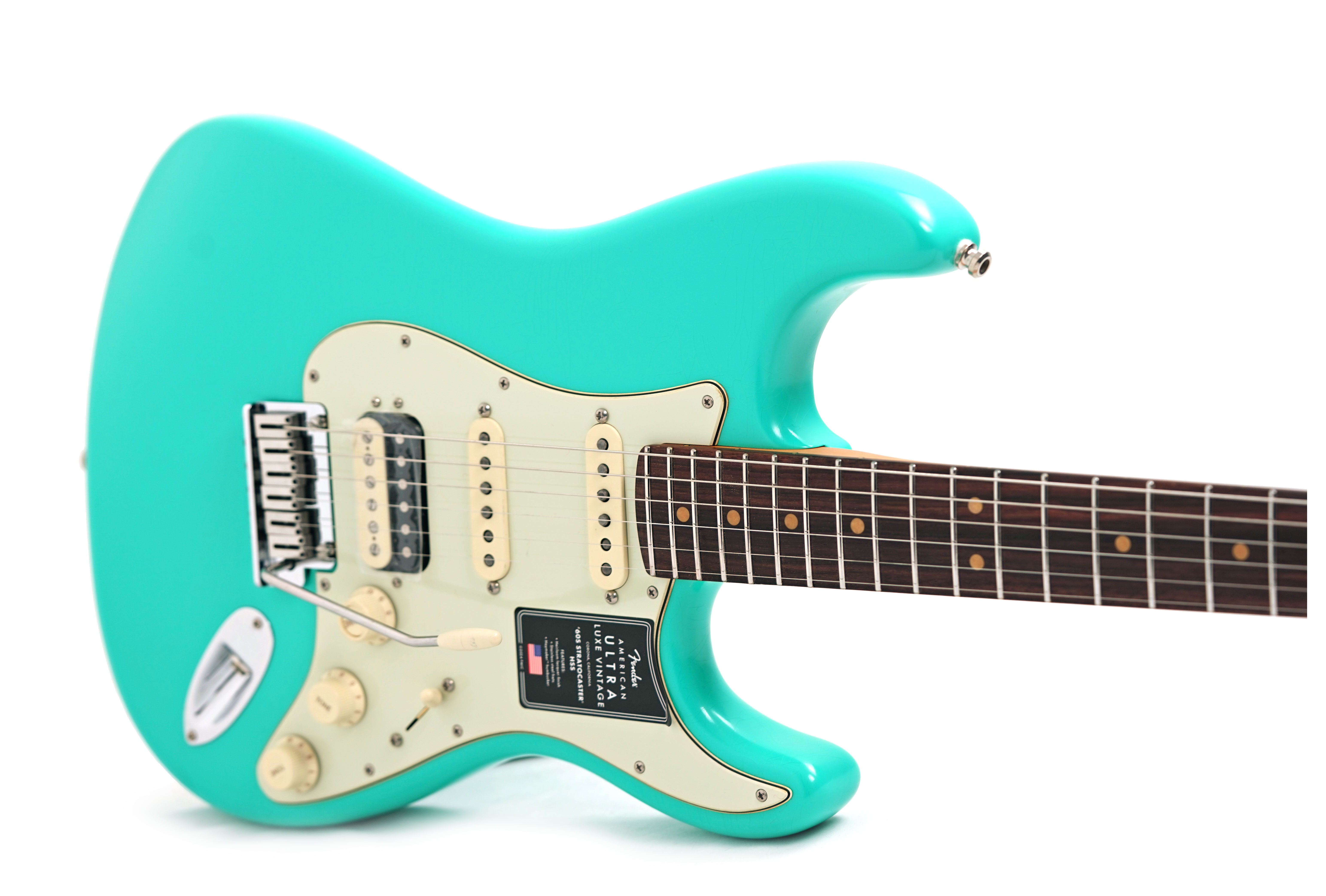 Fender Ultra Luxe Vintage 60s Stratocaster HSS Sea Foam Green #US25007365