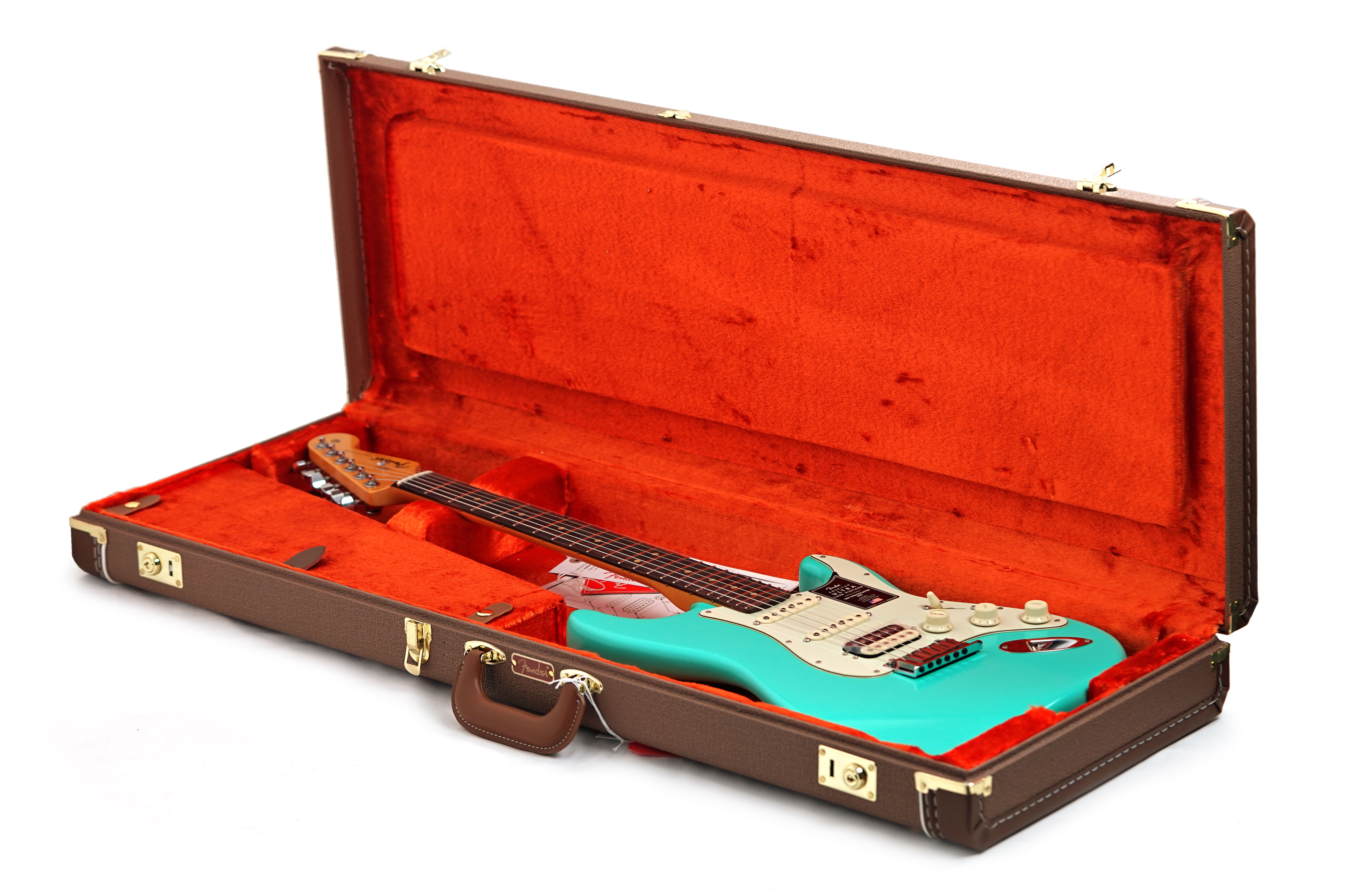 Fender Ultra Luxe Vintage 60s Stratocaster HSS Sea Foam Green #US25007365