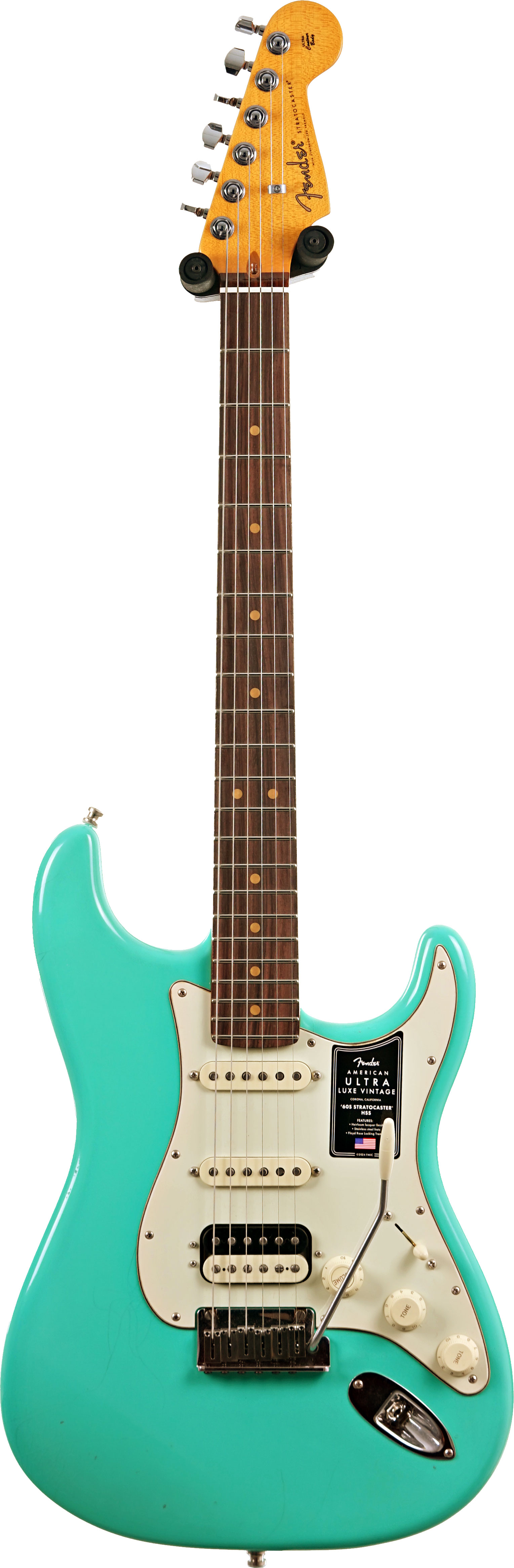 Fender American Ultra Luxe Vintage 60s Stratocaster HSS Sea Foam Green (Nearly New) #US24067422
