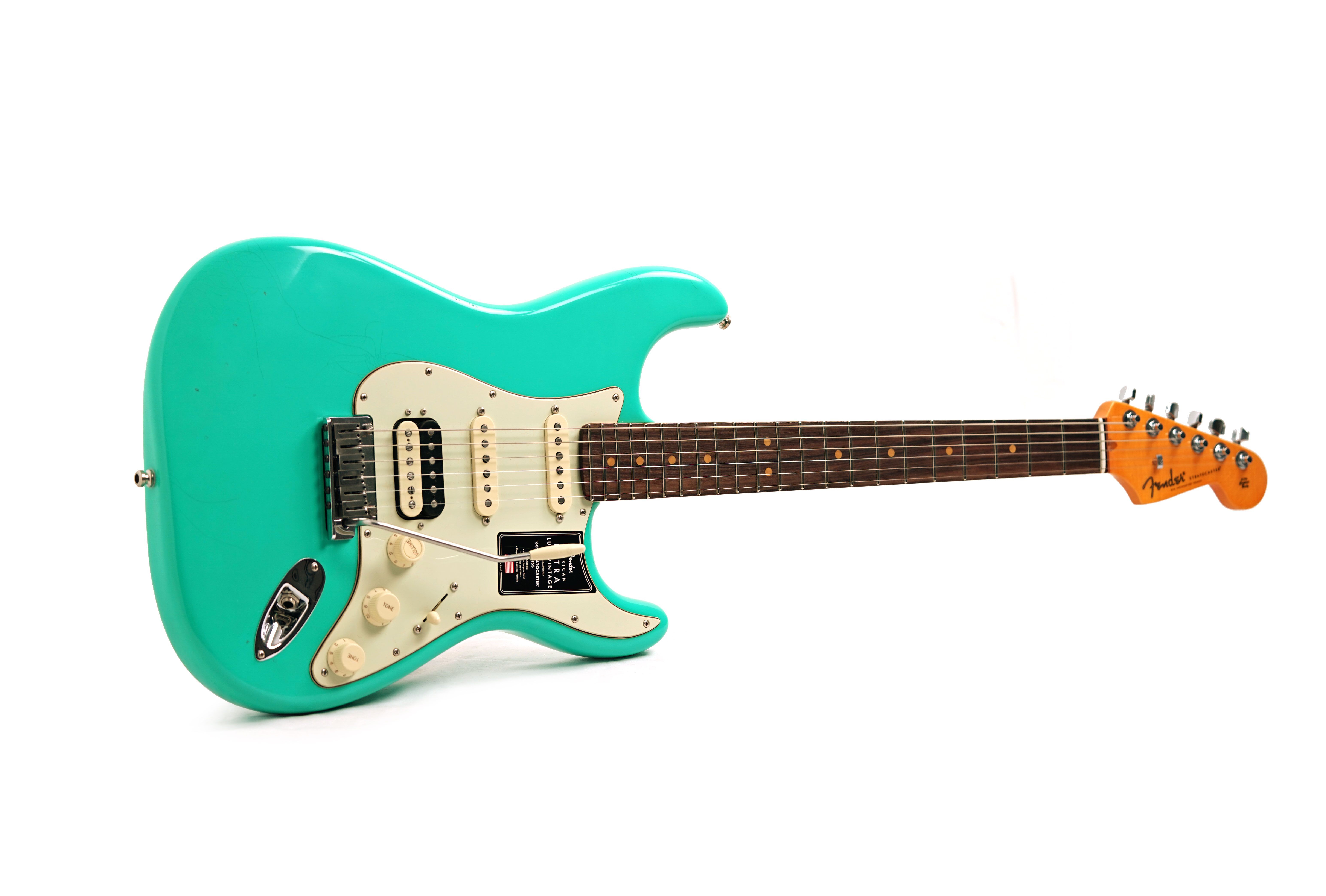 Fender American Ultra Luxe Vintage 60s Stratocaster HSS Sea Foam Green (Nearly New) #US24067422