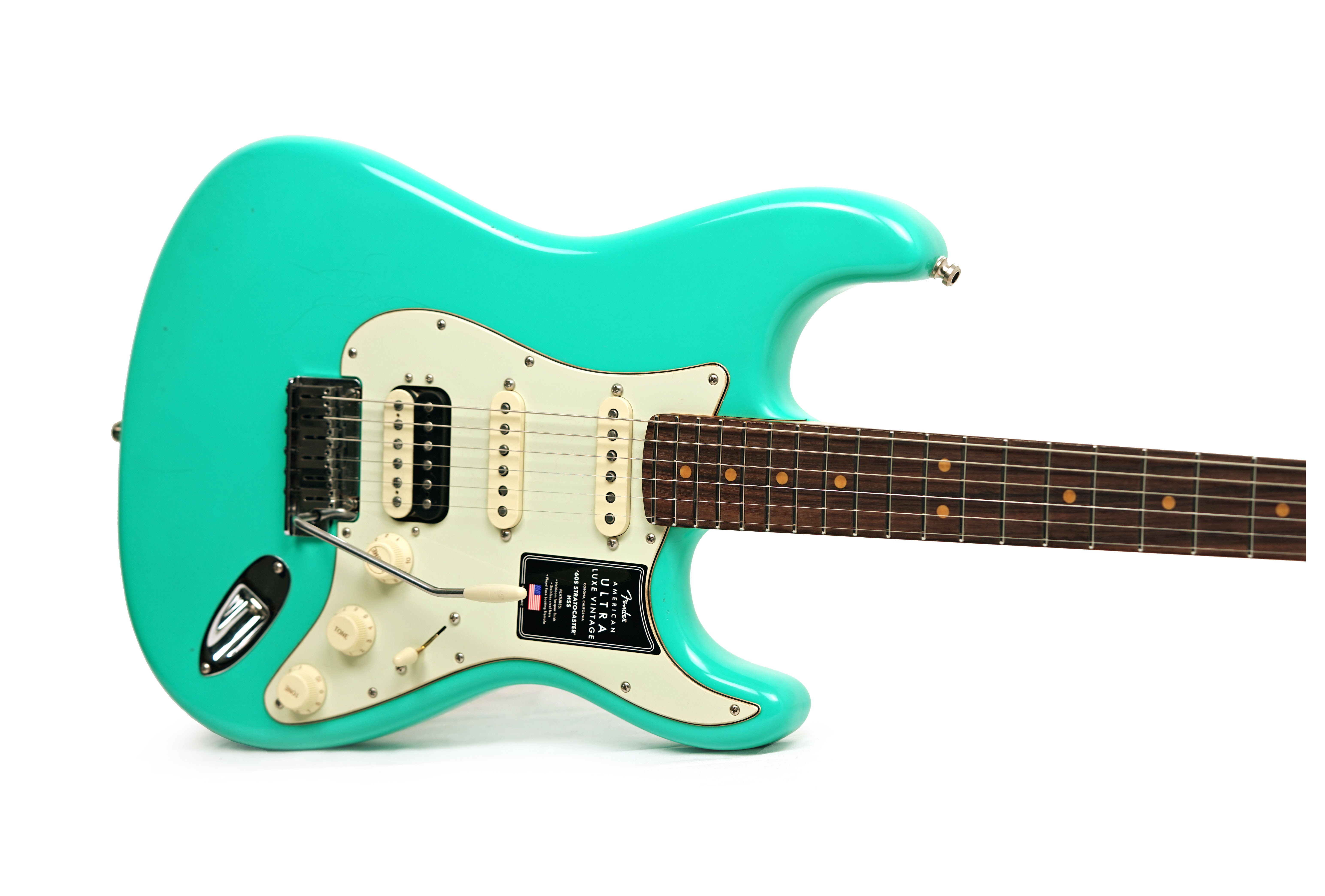 Fender American Ultra Luxe Vintage 60s Stratocaster HSS Sea Foam Green (Nearly New) #US24067422
