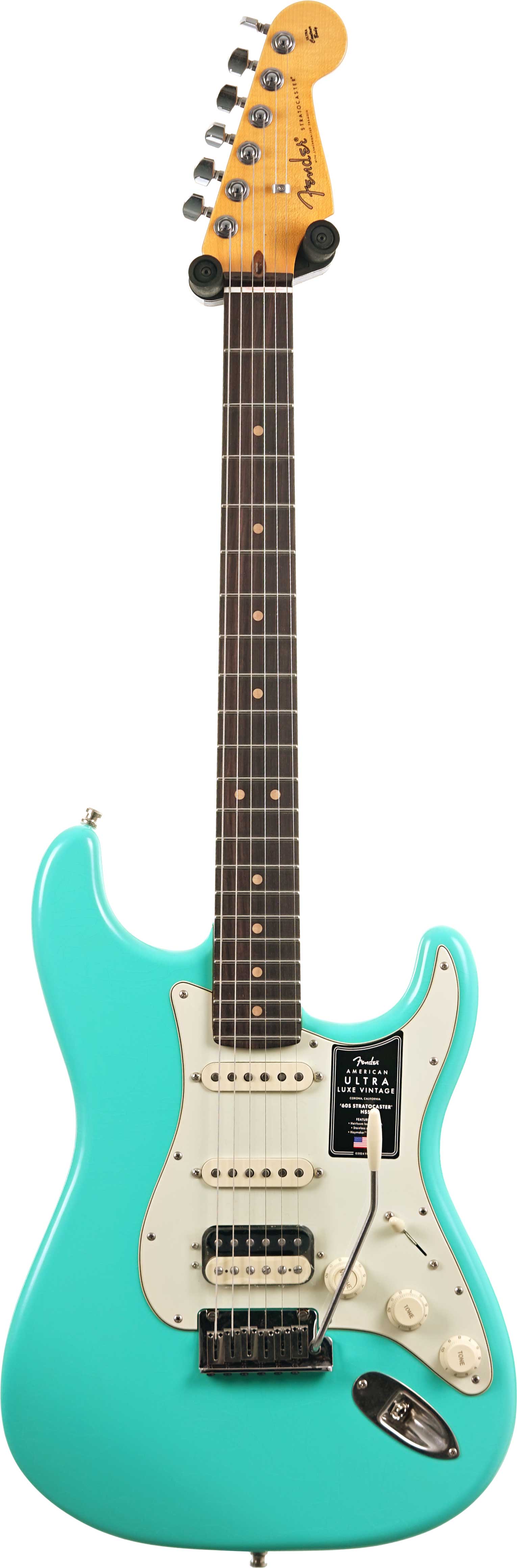 Fender American Ultra Luxe Vintage 60s Stratocaster HSS Sea Foam Green (Nearly New) #US25024551