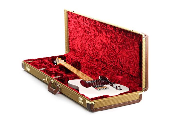 Fender American Ultra Luxe Vintage 50s Telecaster White Blonde #US25014562 Fender American Ultra Luxe Vintage 50s Telecaster White Blonde #US25014562