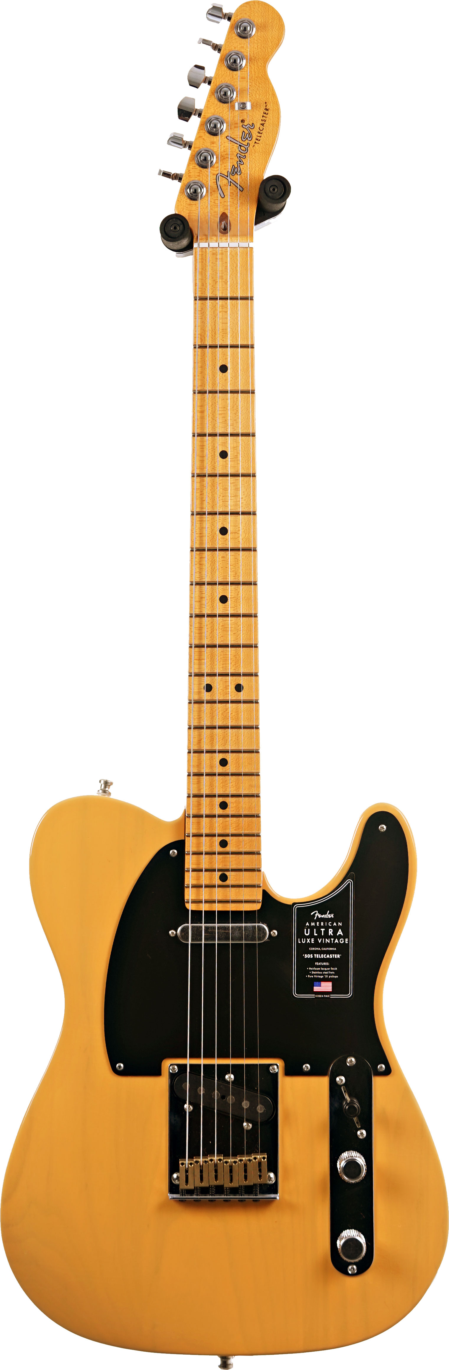 Fender American Ultra Luxe Vintage 50s Telecaster Butterscotch Blonde (Nearly New) #US25002736