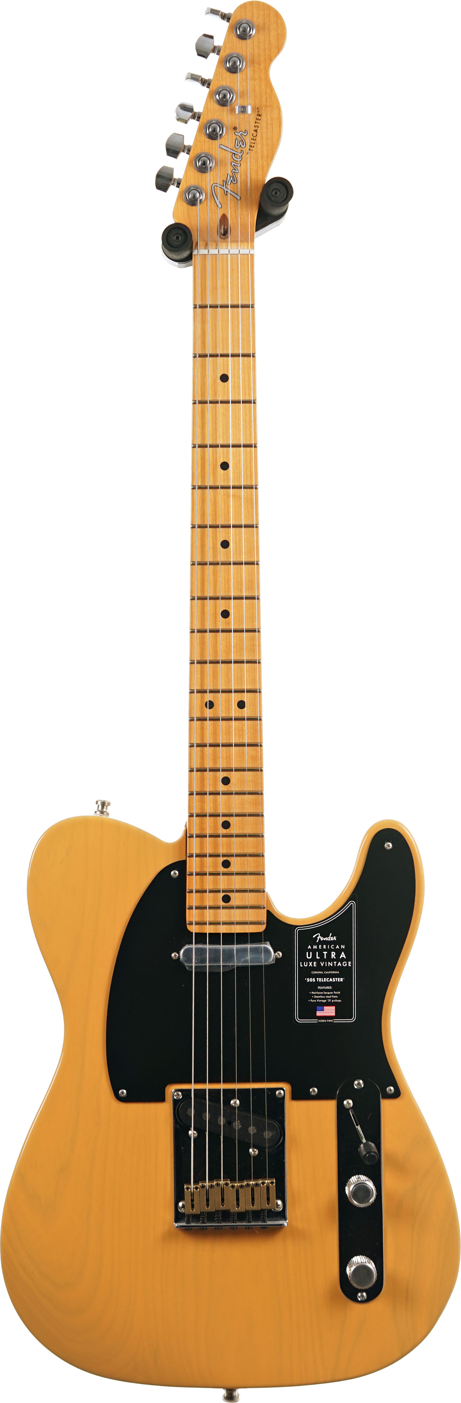 Fender American Ultra Luxe Vintage 50s Telecaster Butterscotch Blonde #US25024536