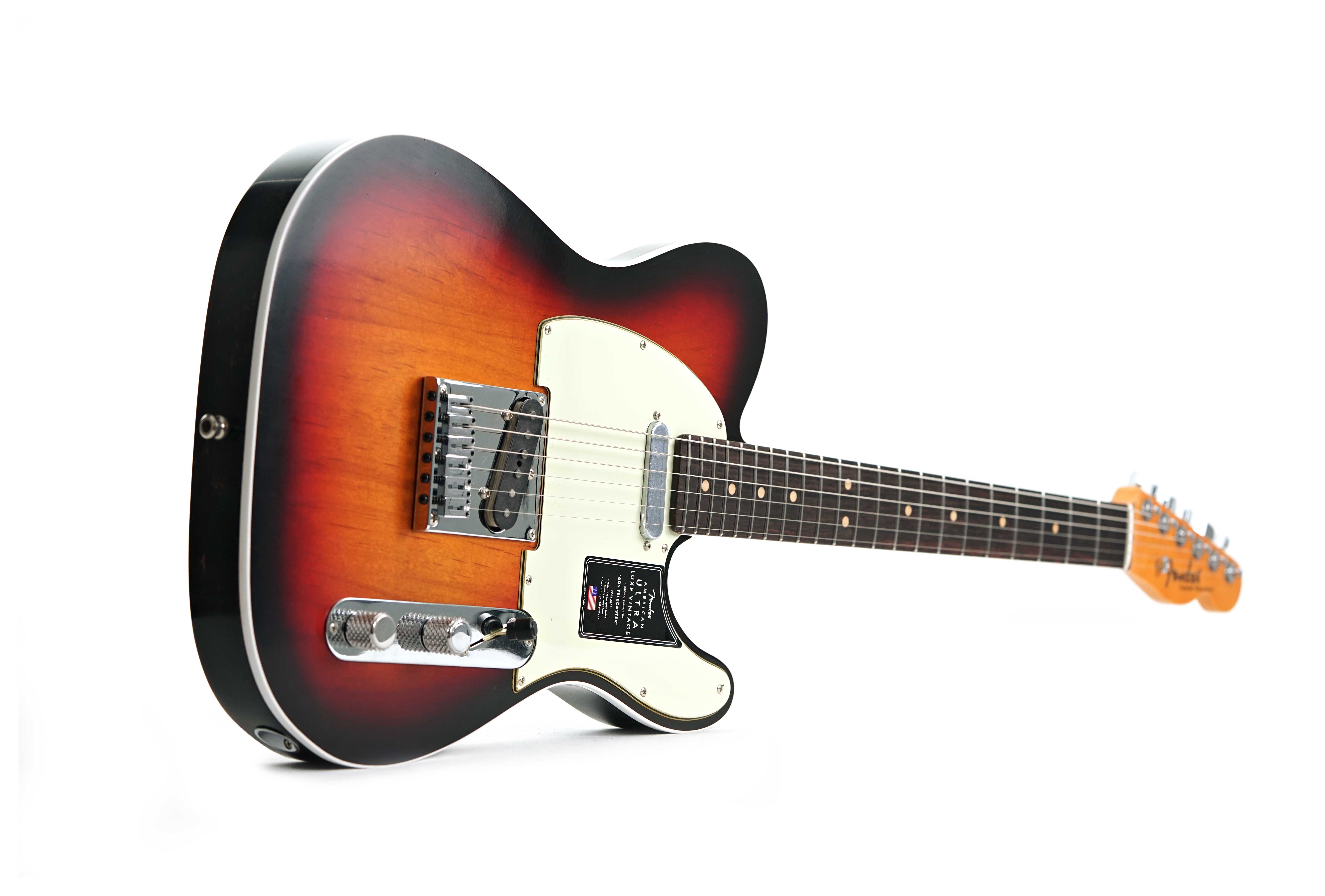 Fender American Ultra Luxe Vintage 60s Custom Telecaster 3 Colour Sunburst #US25007519