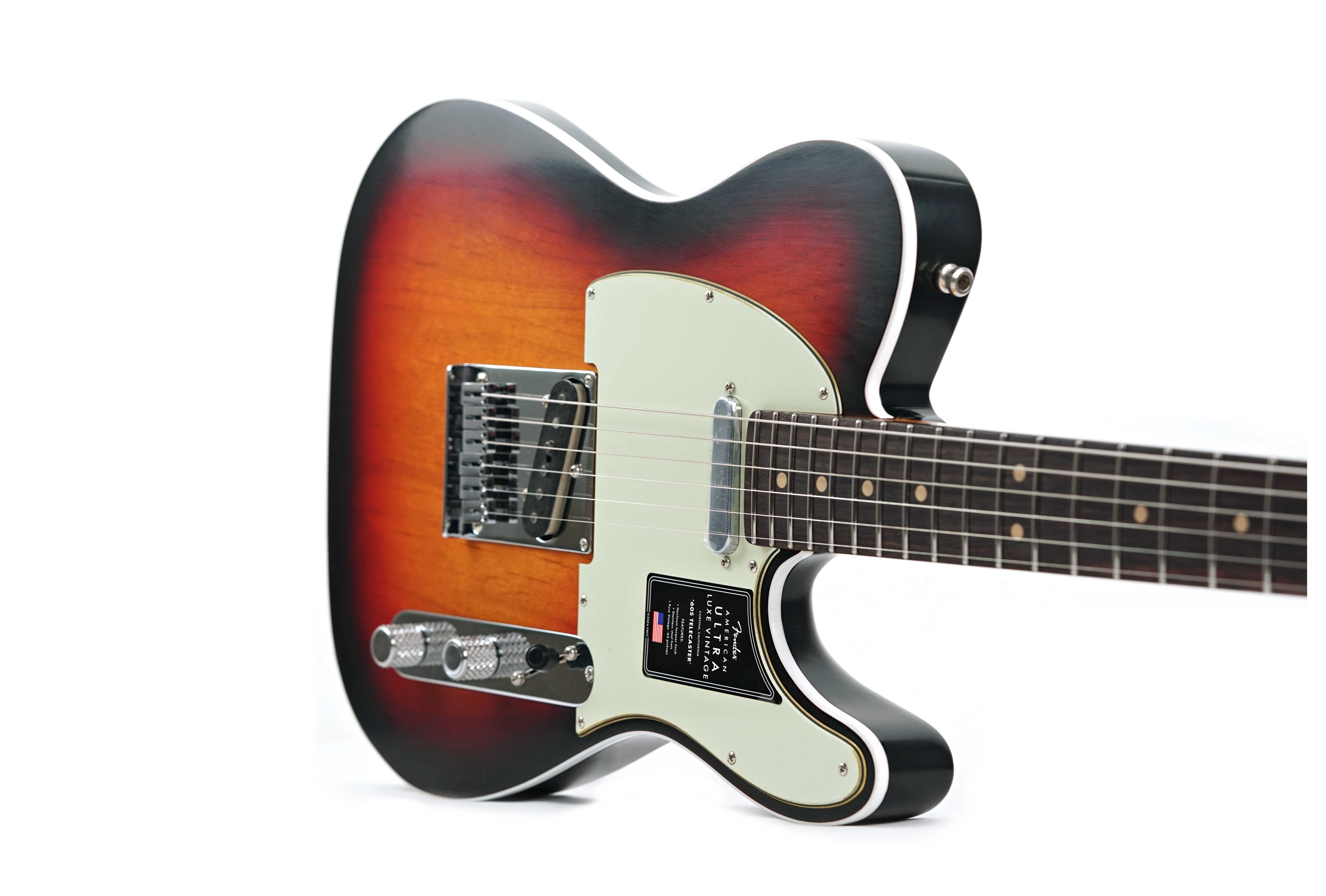 Fender American Ultra Luxe Vintage 60s Custom Telecaster 3 Colour Sunburst #US25007519