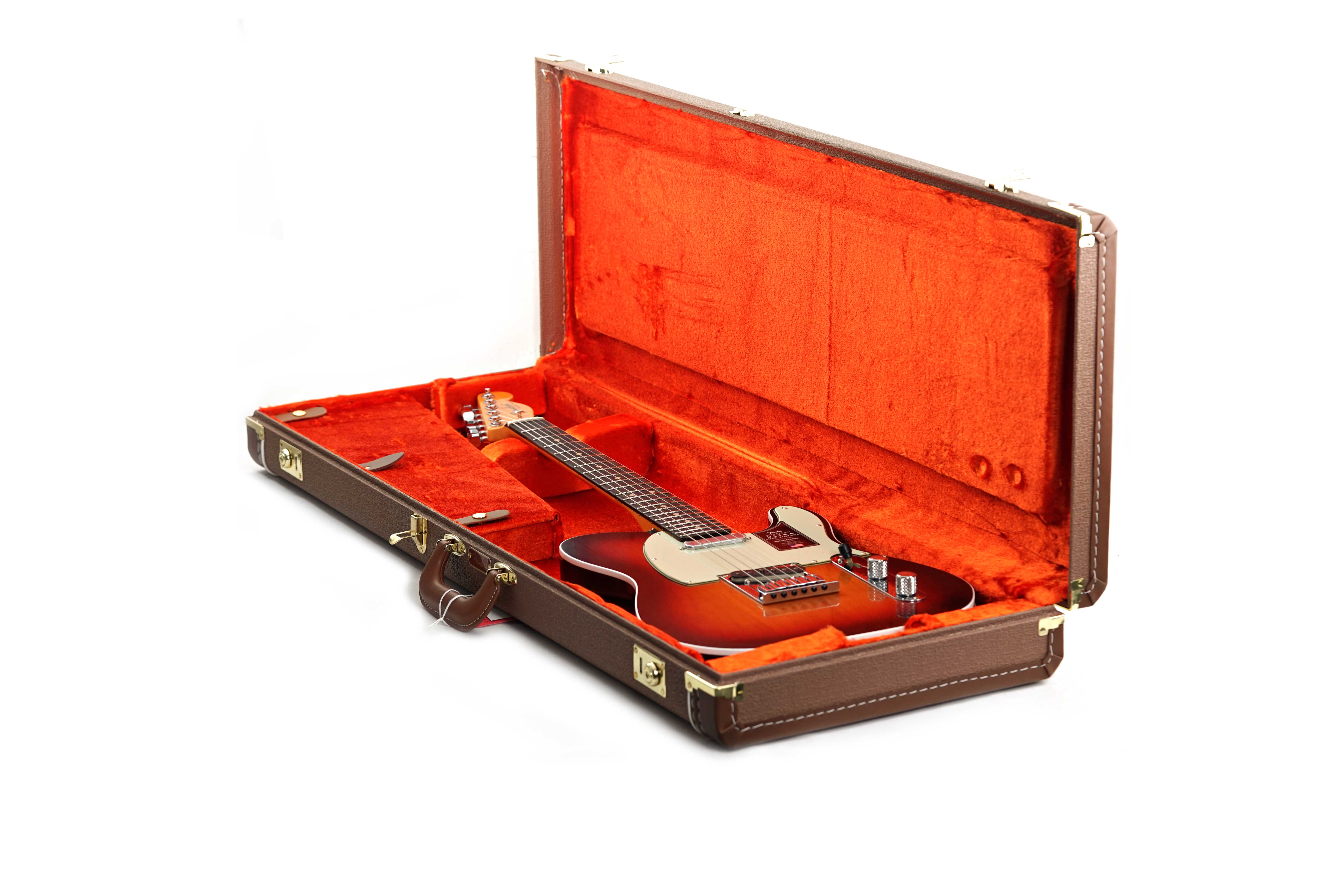 Fender American Ultra Luxe Vintage 60s Custom Telecaster 3 Colour Sunburst #US25007519