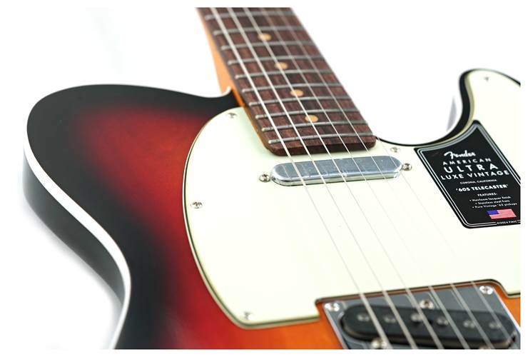 Fender American Ultra Luxe Vintage 60s Custom Telecaster 3 Colour Sunburst #US25007560 Fender American Ultra Luxe Vintage 60s Custom Telecaster 3 Colour Sunburst #US25007560