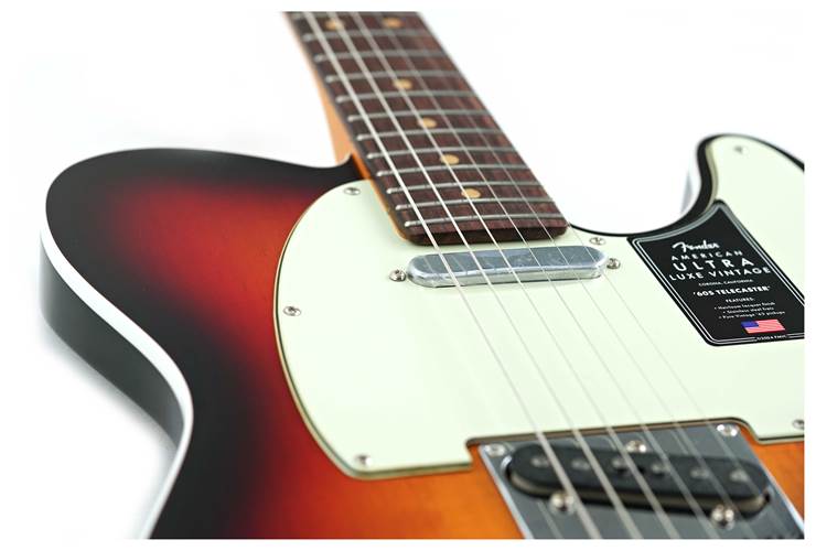 Fender American Ultra Luxe Vintage 60s Custom Telecaster 3 Colour Sunburst #US25006391 Fender American Ultra Luxe Vintage 60s Custom Telecaster 3 Colour Sunburst #US25006391