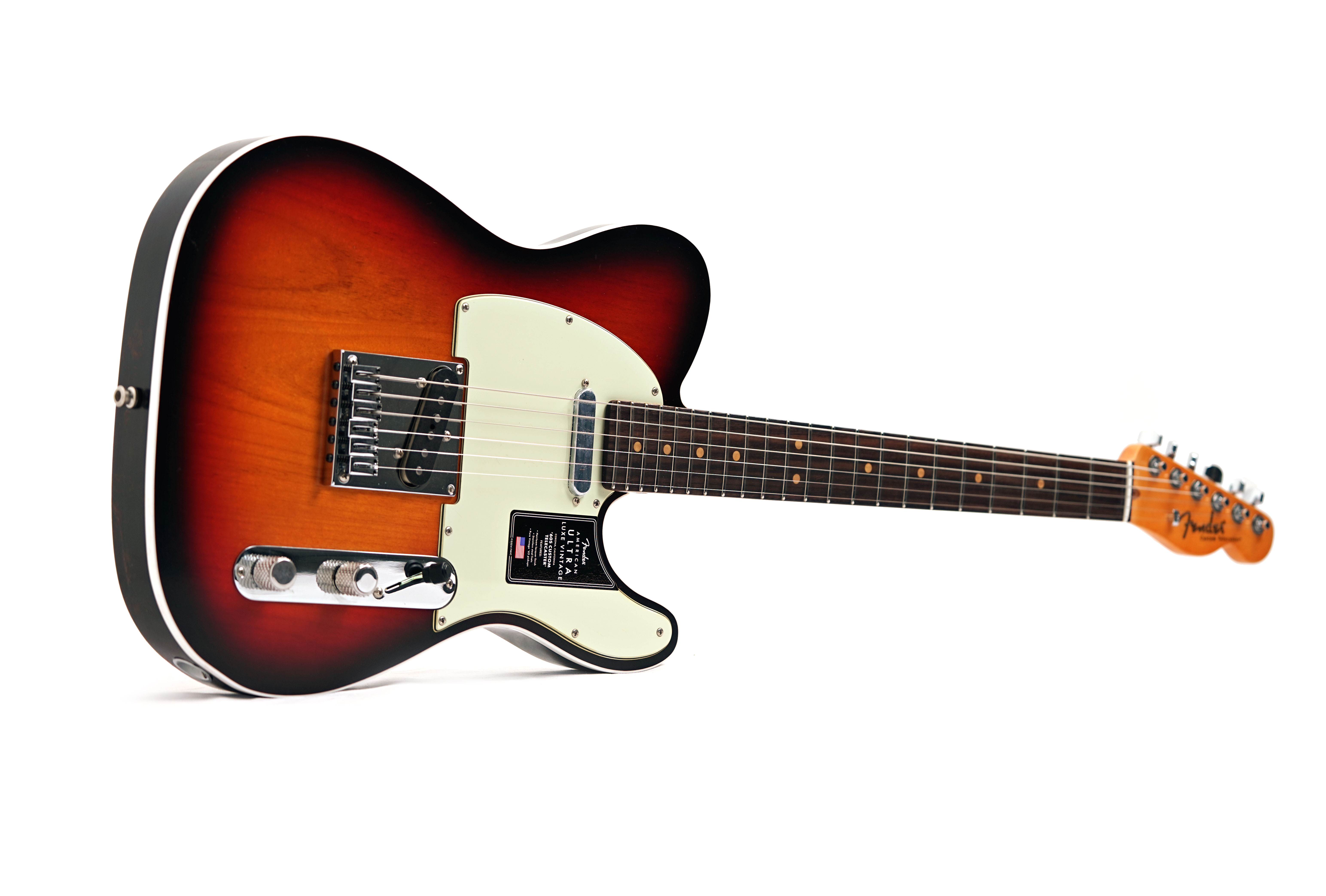 Fender American Ultra Luxe Vintage 60s Custom Telecaster 3 Colour Sunburst #US25024056