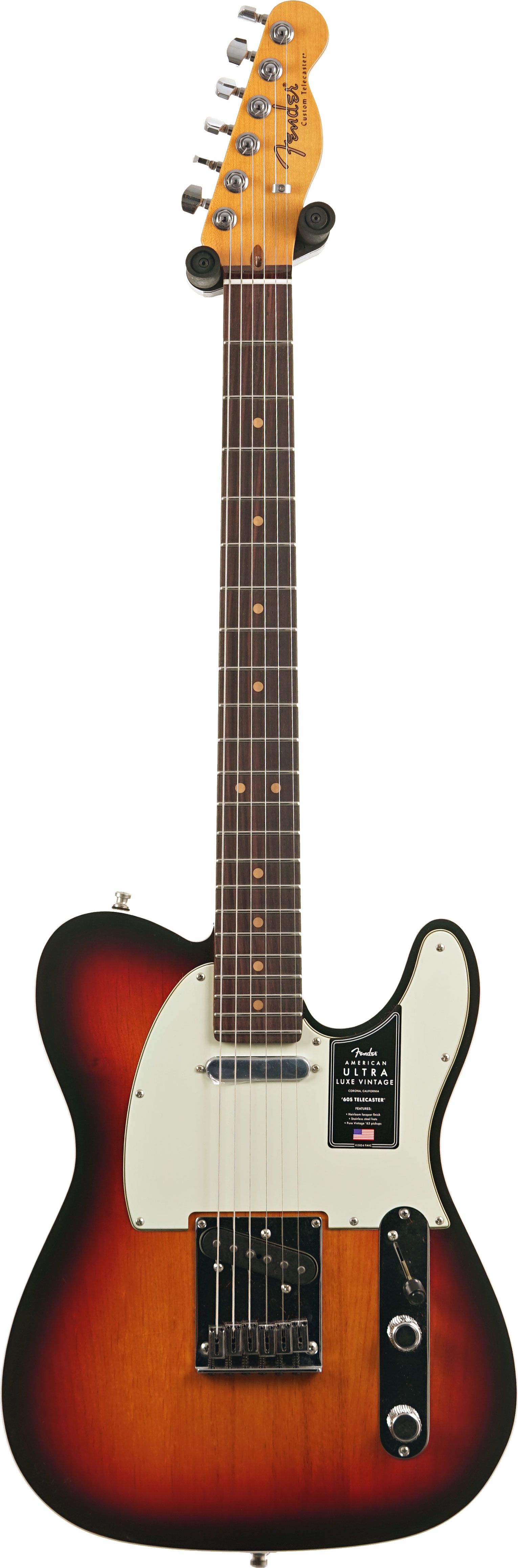 Fender American Ultra Luxe Vintage 60s Custom Telecaster 3 Colour Sunburst (Nearly New) #US25007490