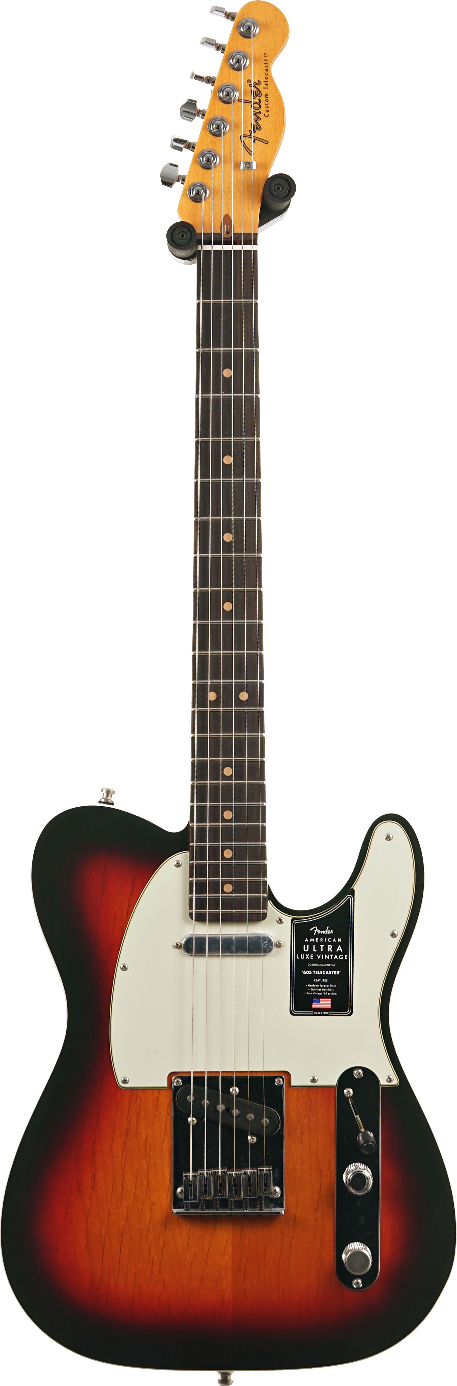 Fender American Ultra Luxe Vintage 60s Custom Telecaster 3 Colour Sunburst (Nearly New) #US25000097