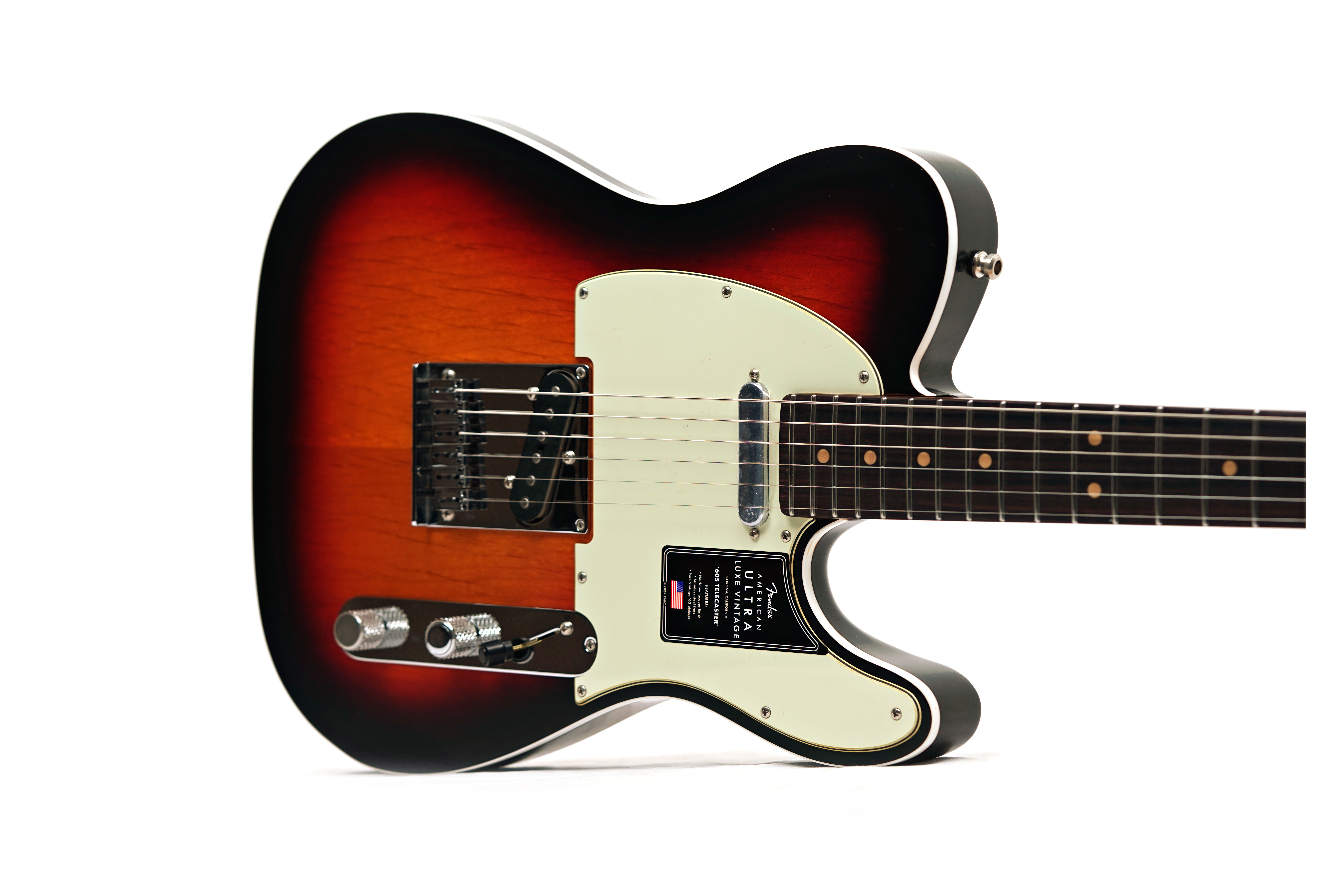 Fender American Ultra Luxe Vintage 60s Custom Telecaster 3 Colour Sunburst (Nearly New) #US25000097