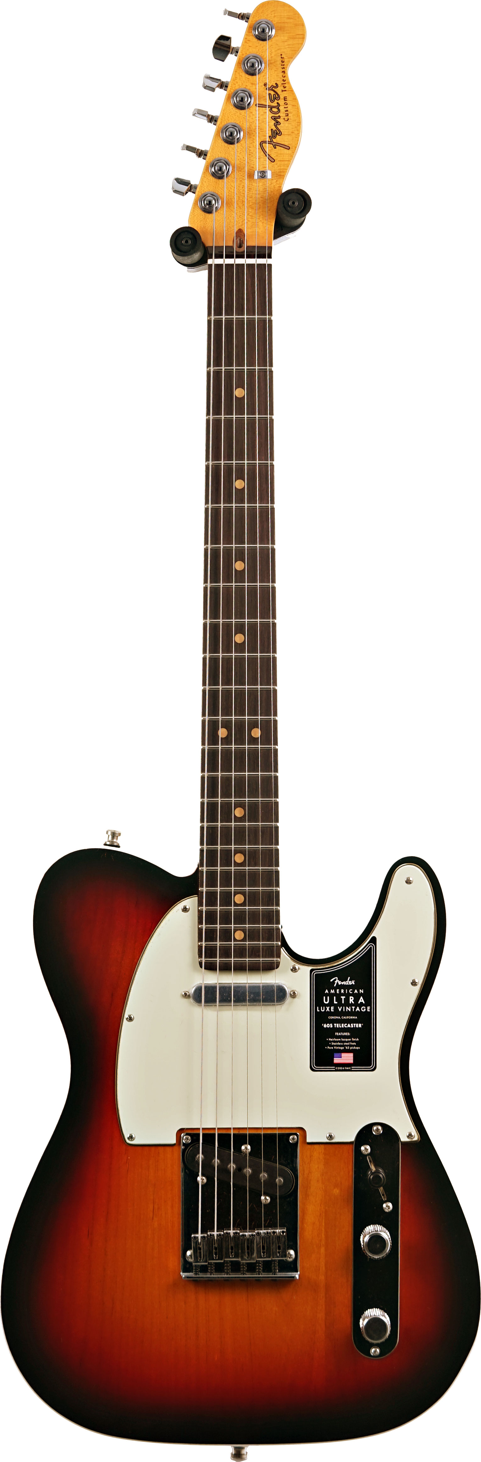Fender American Ultra Luxe Vintage 60s Custom Telecaster 3 Colour Sunburst (Nearly New) #US25009601