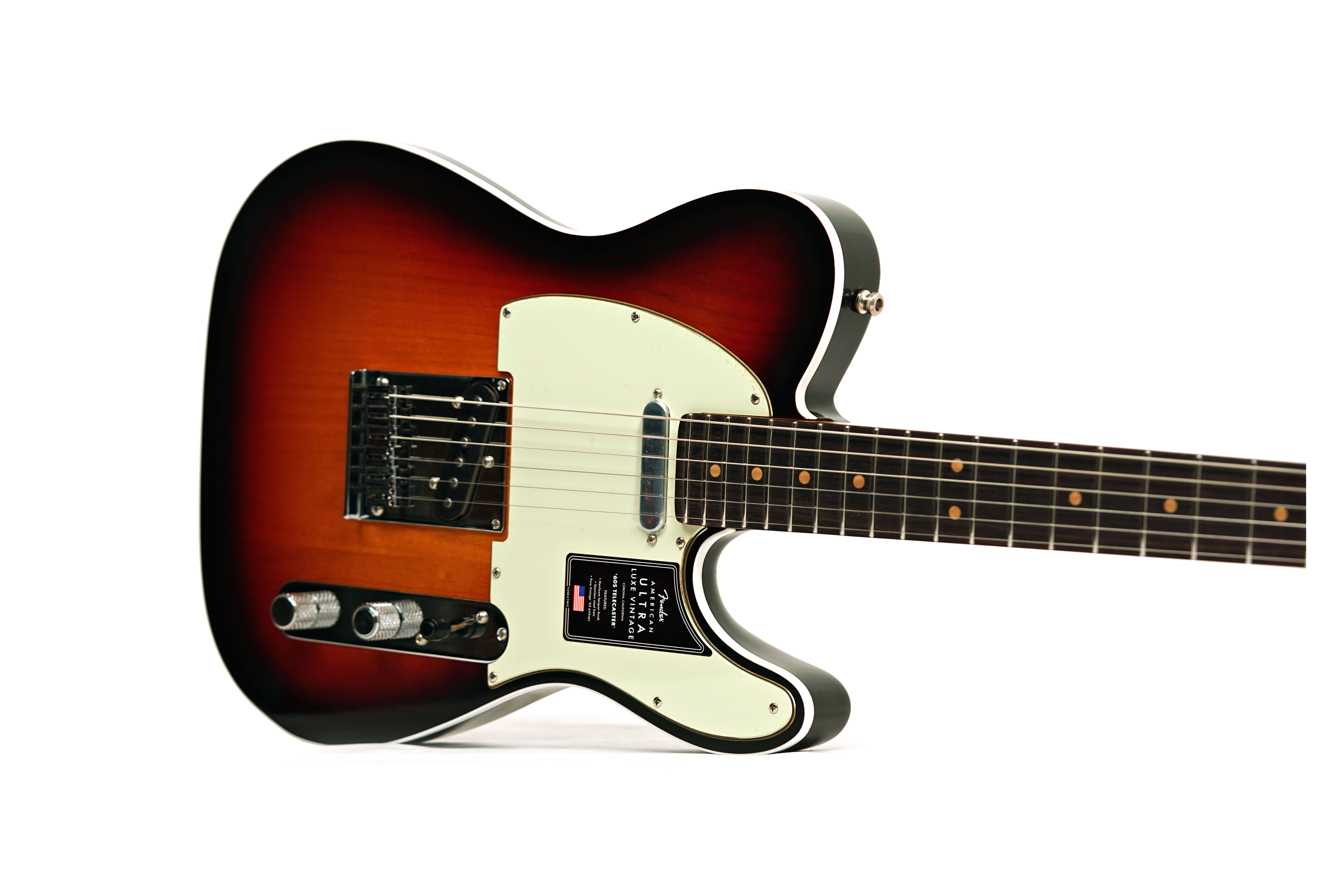 Fender American Ultra Luxe Vintage 60s Custom Telecaster 3 Colour Sunburst (Nearly New) #US25009601