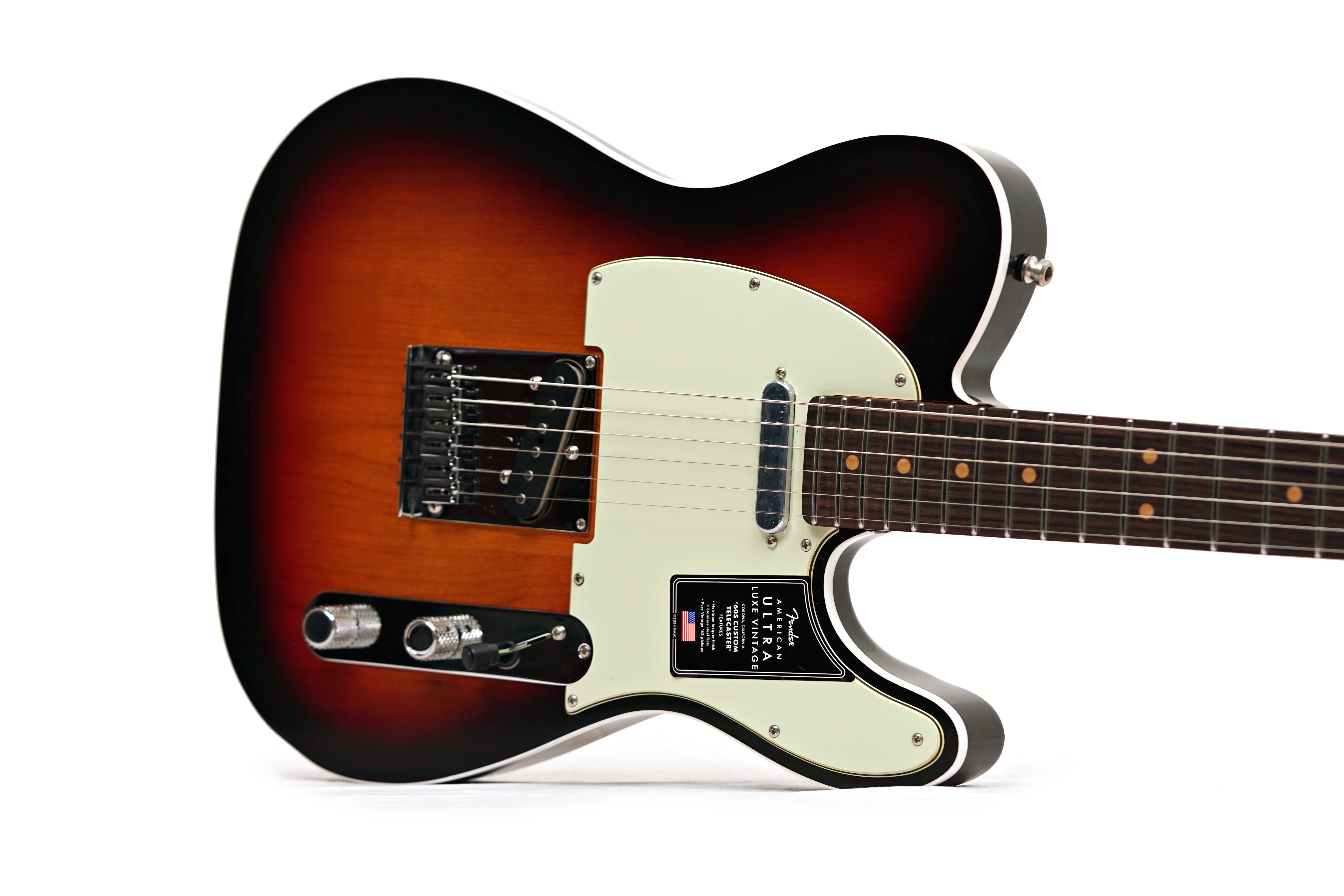 Fender American Ultra Luxe Vintage 60s Custom Telecaster 3 Colour Sunburst #US25030451