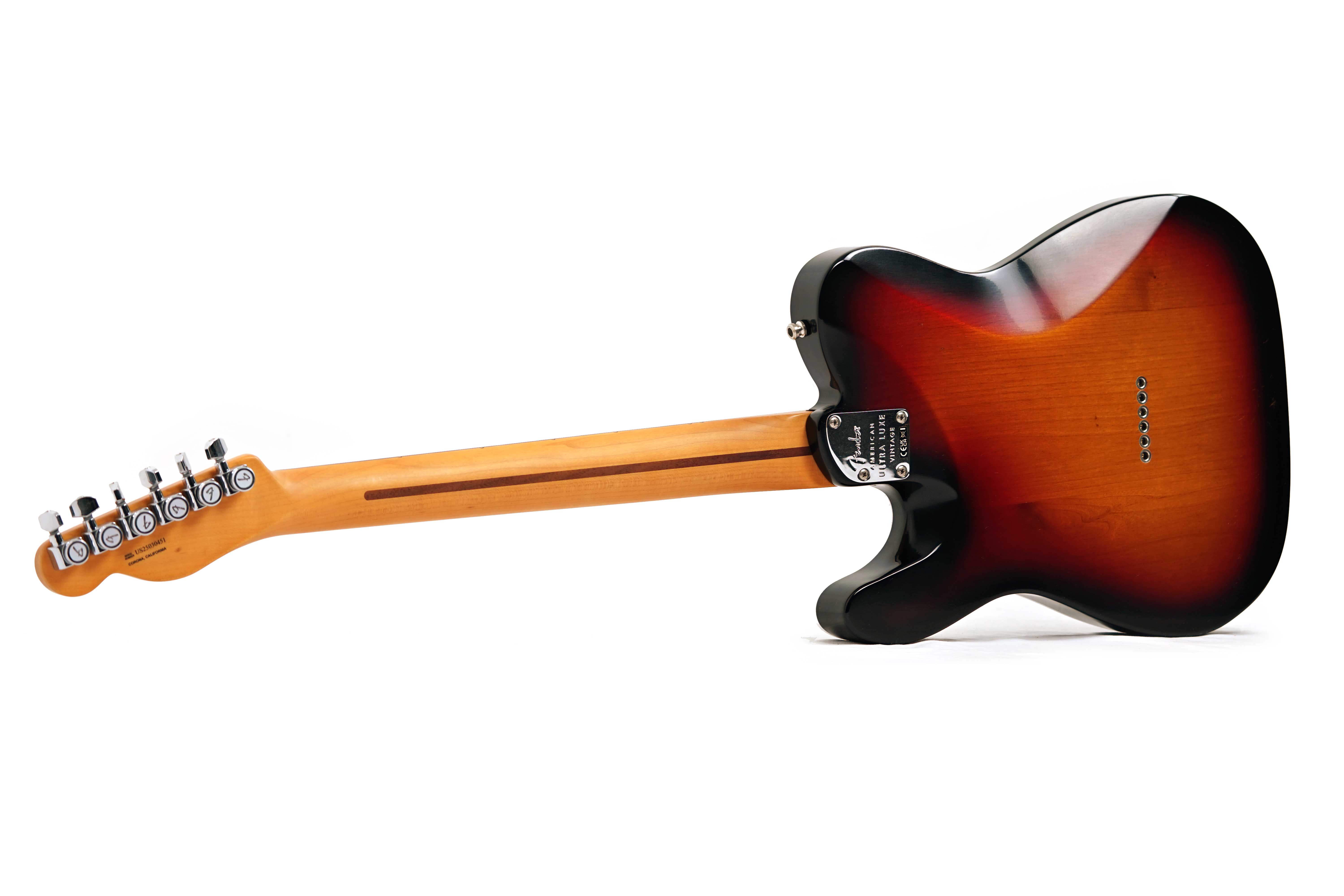 Fender American Ultra Luxe Vintage 60s Custom Telecaster 3 Colour Sunburst #US25030451
