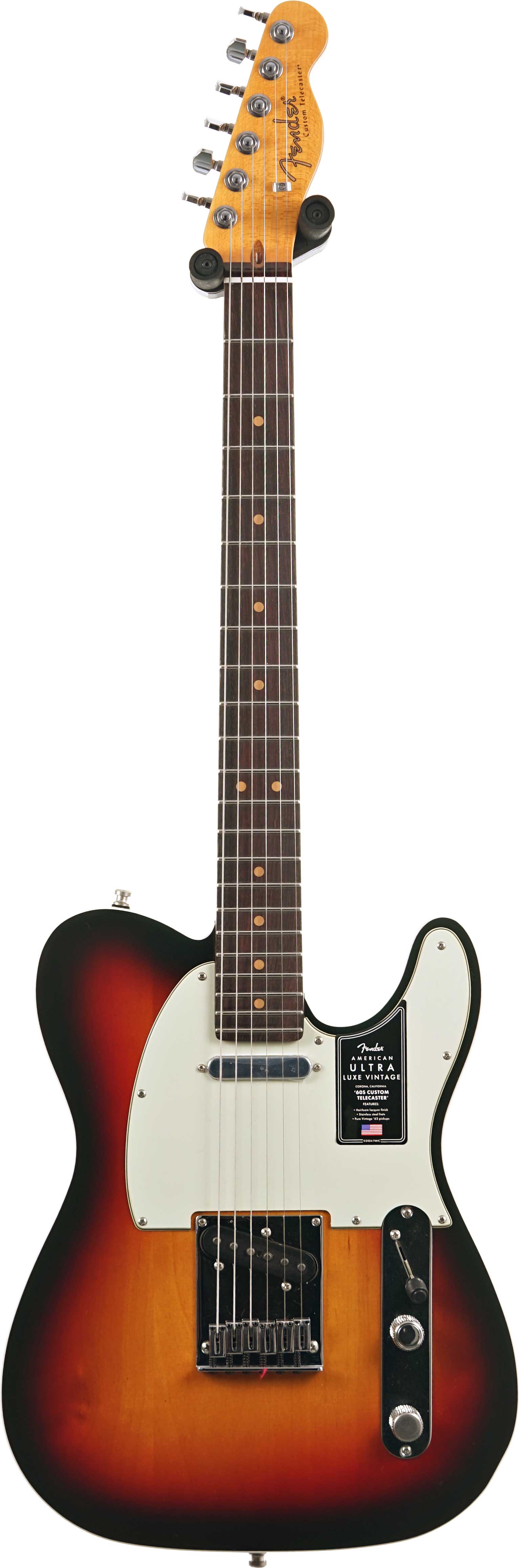 Fender American Ultra Luxe Vintage 60s Custom Telecaster 3 Colour Sunburst #US25020549