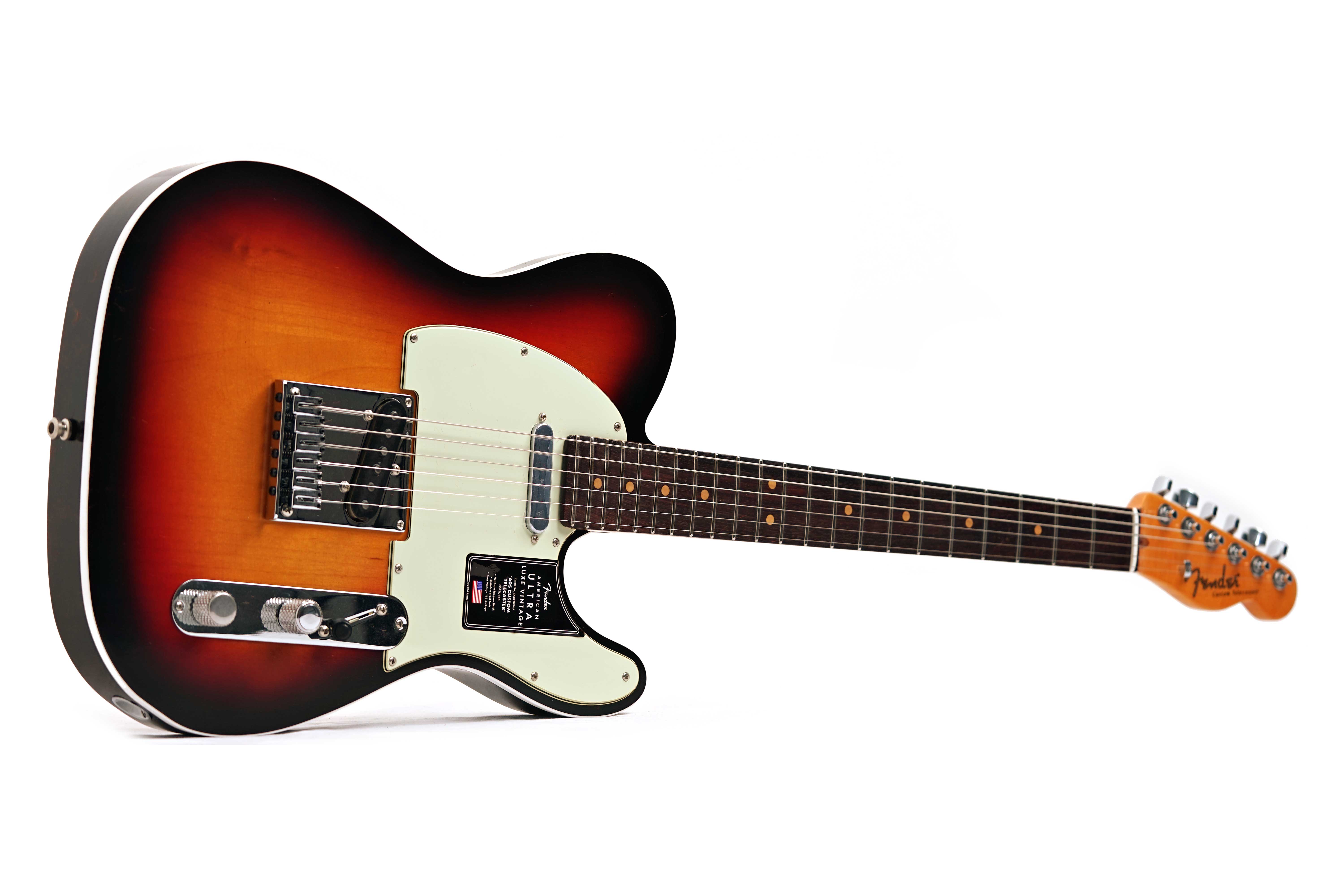 Fender American Ultra Luxe Vintage 60s Custom Telecaster 3 Colour Sunburst #US25020549