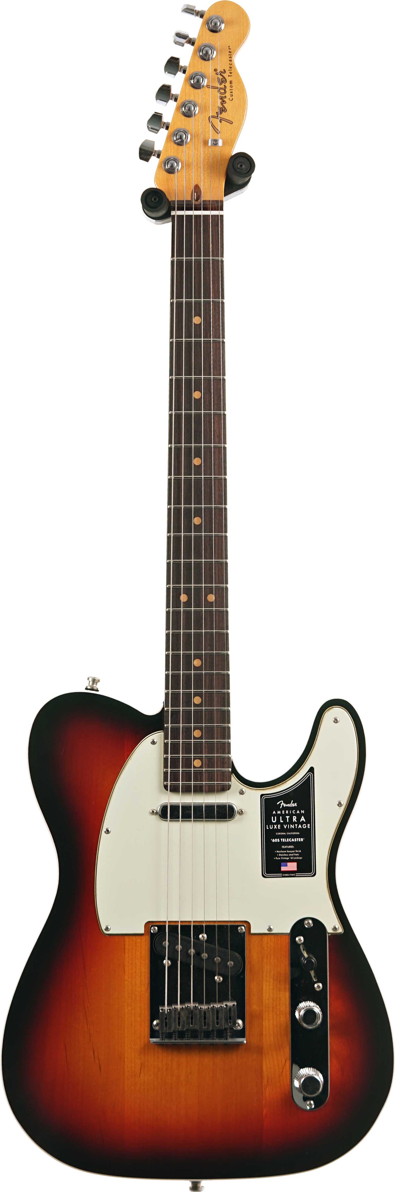 Fender American Ultra Luxe Vintage 60s Custom Telecaster 3 Colour Sunburst (Nearly New) #US25002747