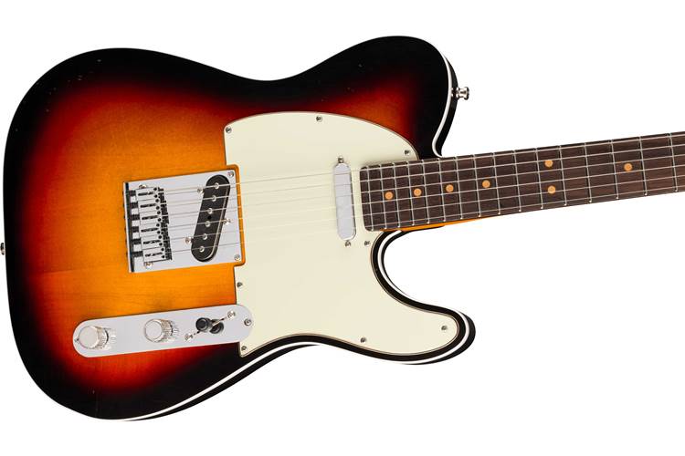 Fender American Ultra Luxe Vintage 60s Custom Telecaster 3 Colour Sunburst Fender American Ultra Luxe Vintage 60s Custom Telecaster 3 Colour Sunburst