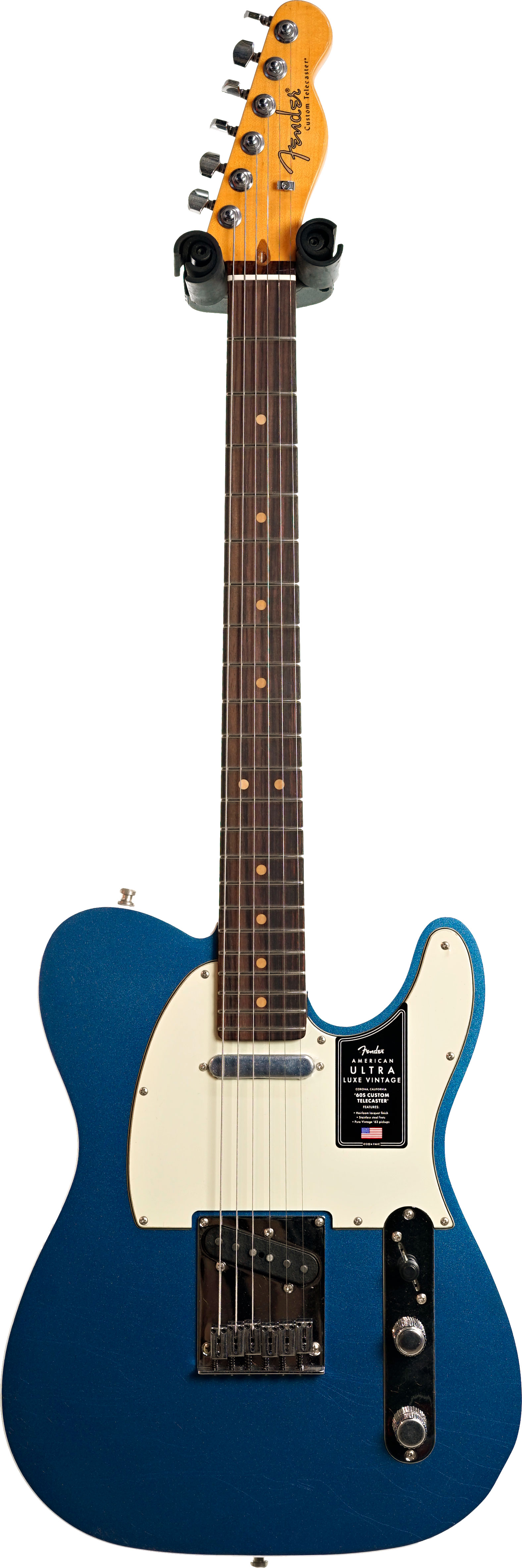 Fender American Ultra Luxe Vintage 60s Custom Telecaster Lake Placid Blue #US25028584