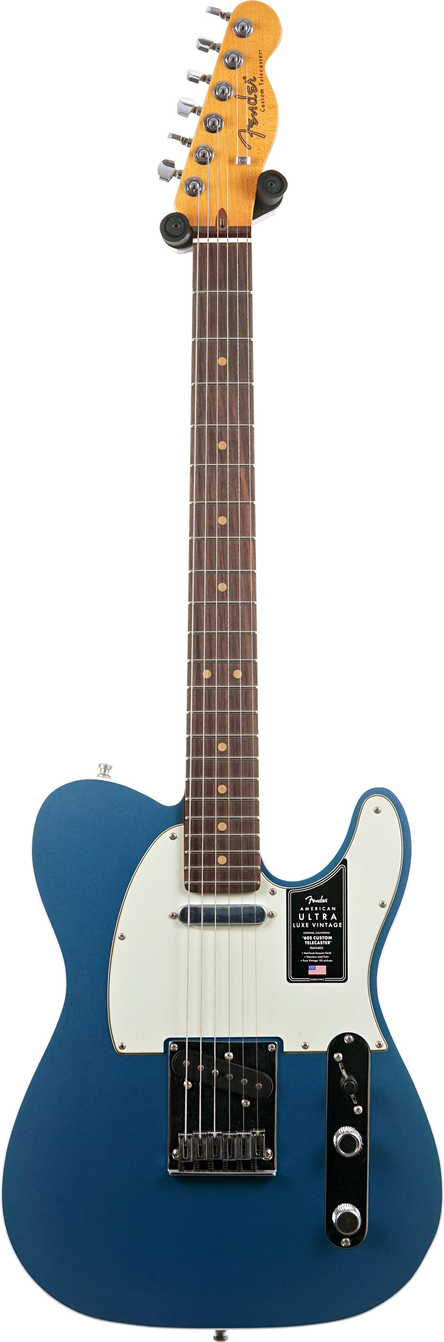 Fender American Ultra Luxe Vintage 60s Custom Telecaster Lake Placid Blue #US25022688